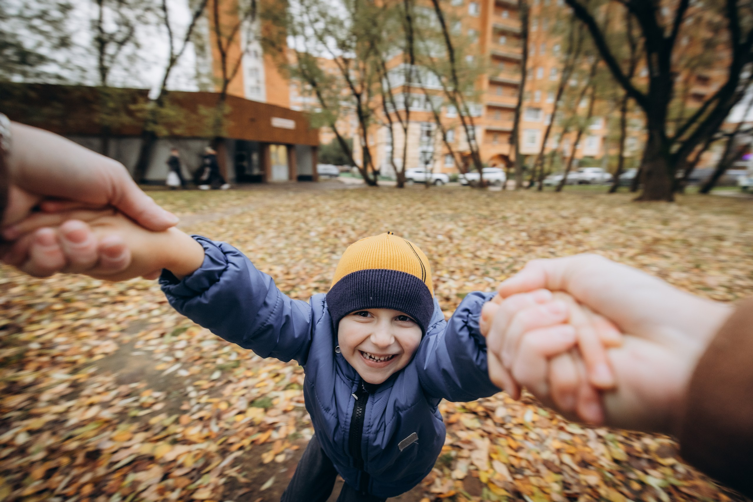 Семейная осенняя съемка. Семейные фотограф в Одинцово и Москве. Диана Сусоева