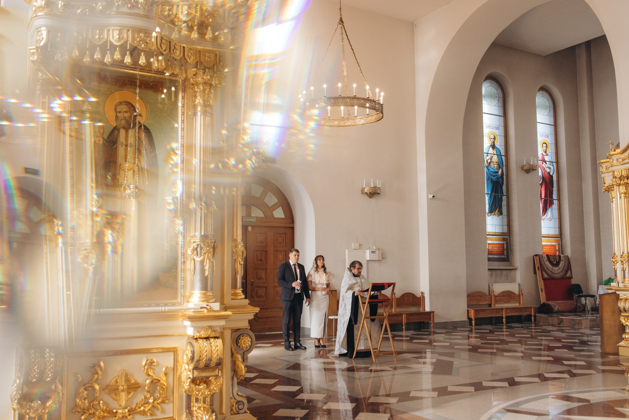 Венчание в Одинцово в Храме Георгия Победоносца