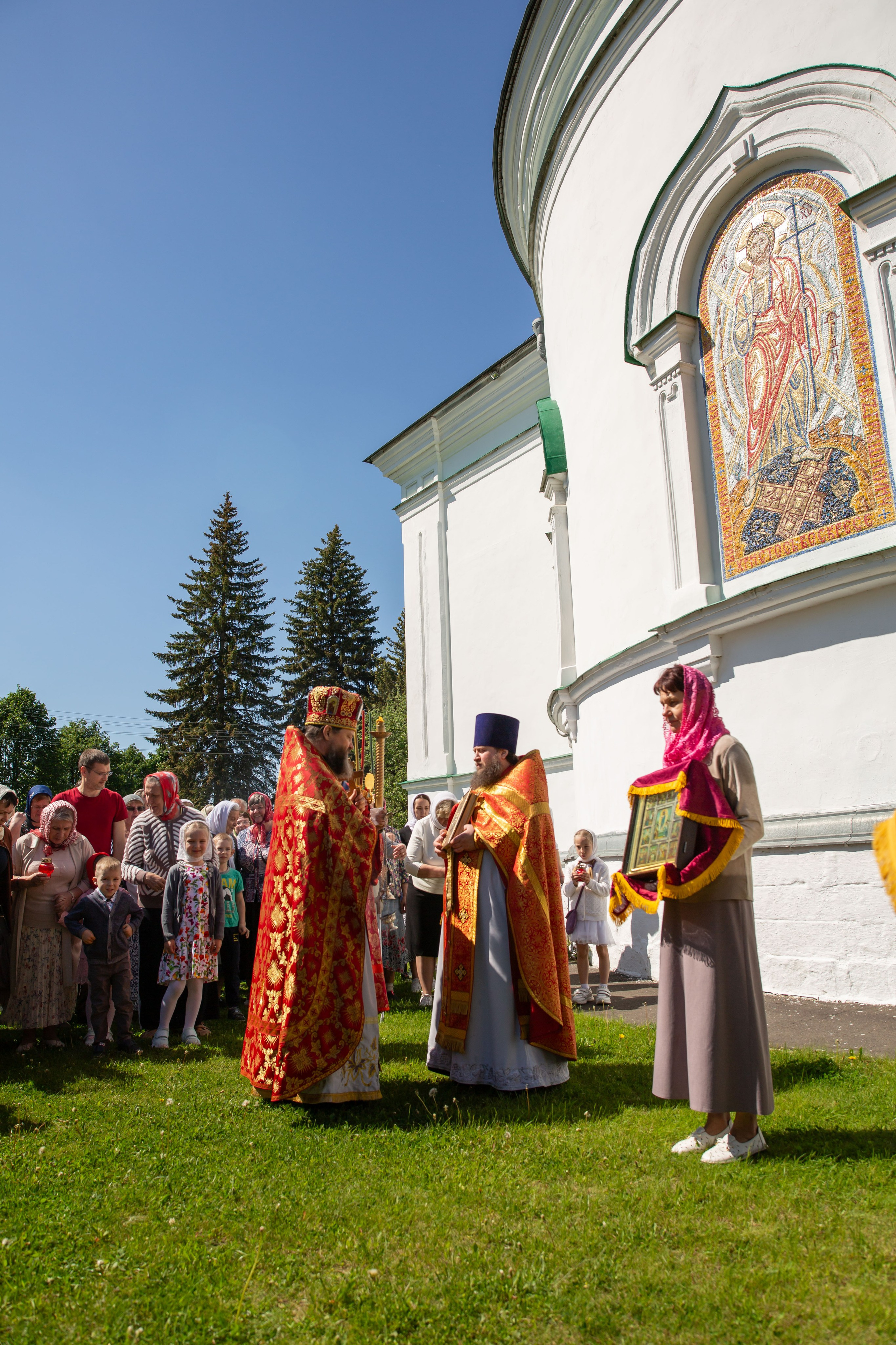 Крестный ход с Ашитково Воскресенский храм. Семейный и детский фотограф Анна Петракова