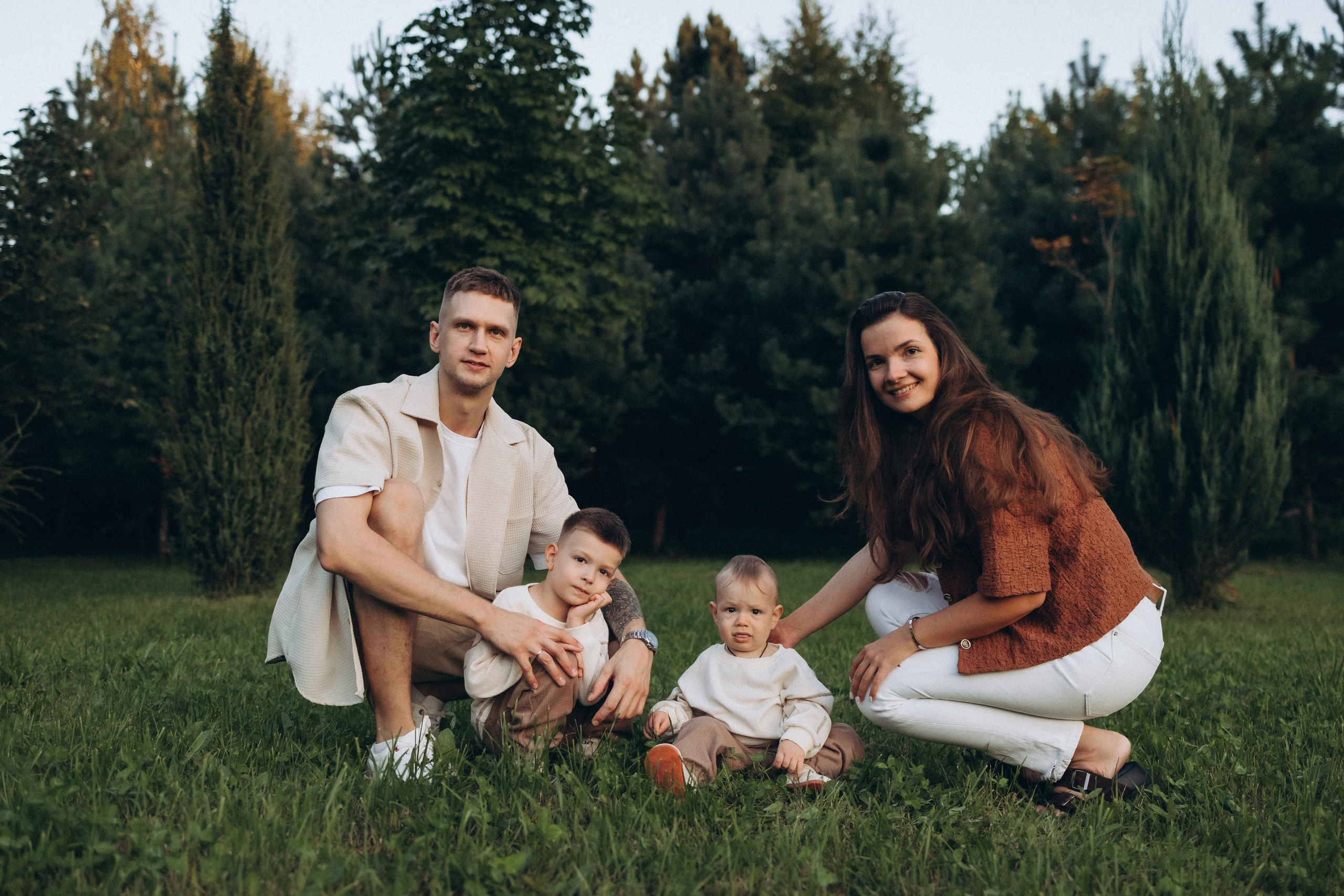 Марина, Семён, Арсений, Артём. Фотограф Нижний Новгород