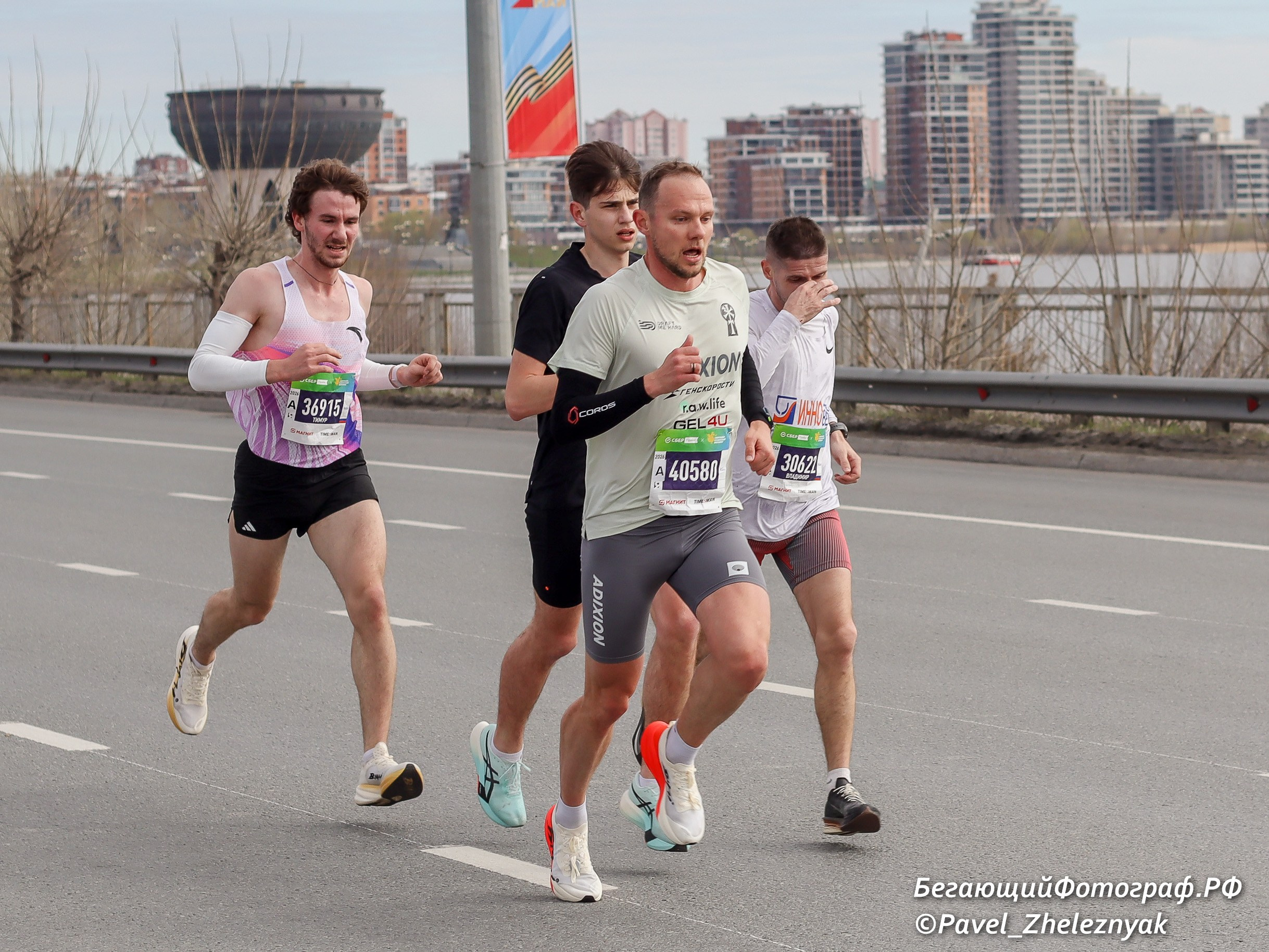 «Казанский марафон—2026». Забег на 10 км. #БегающийФотограф