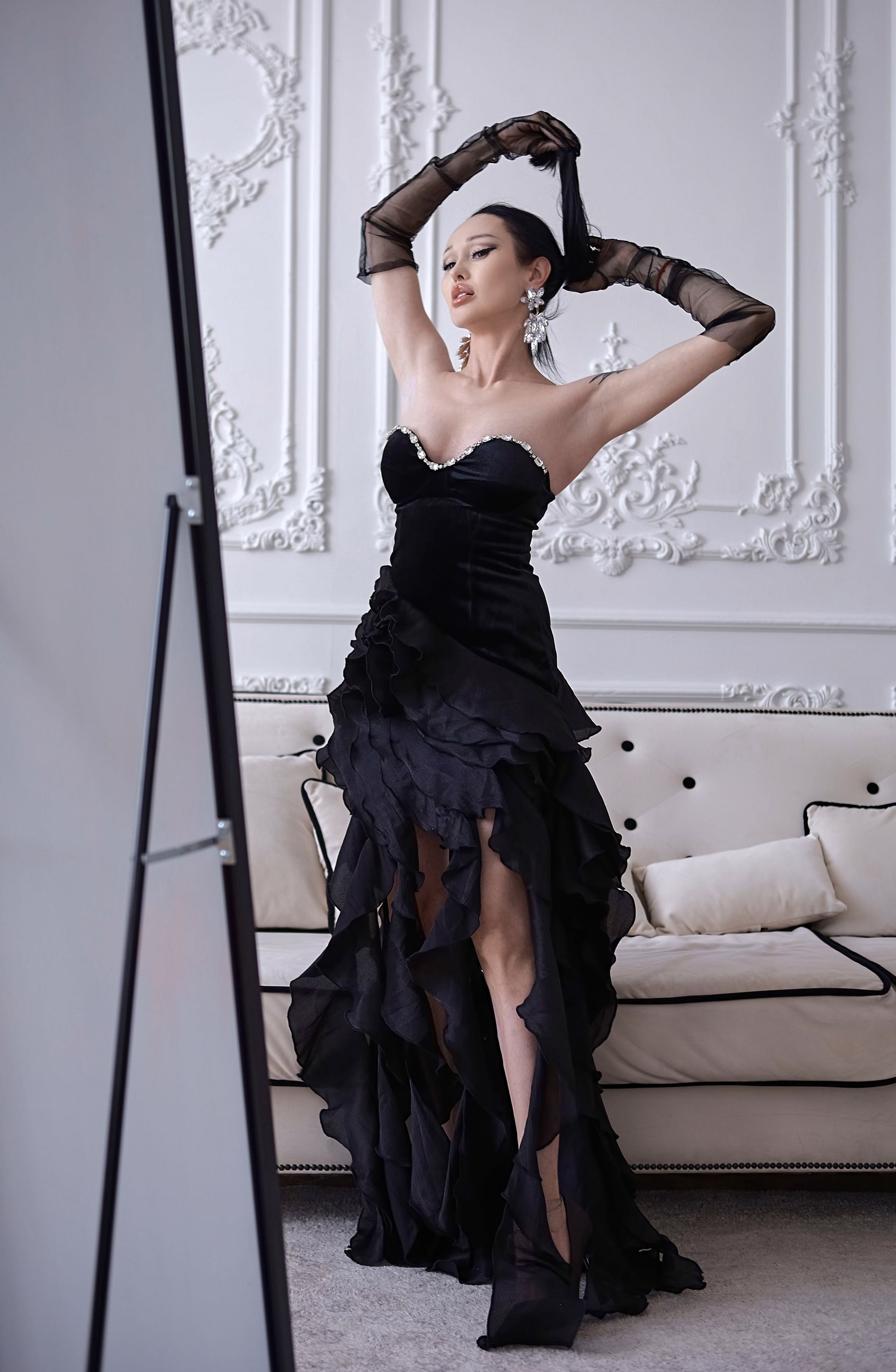 Студийная весенняя фотосессия. Портретный, свадебный и семейный фотограф в Краснодаре Михеева Светлана