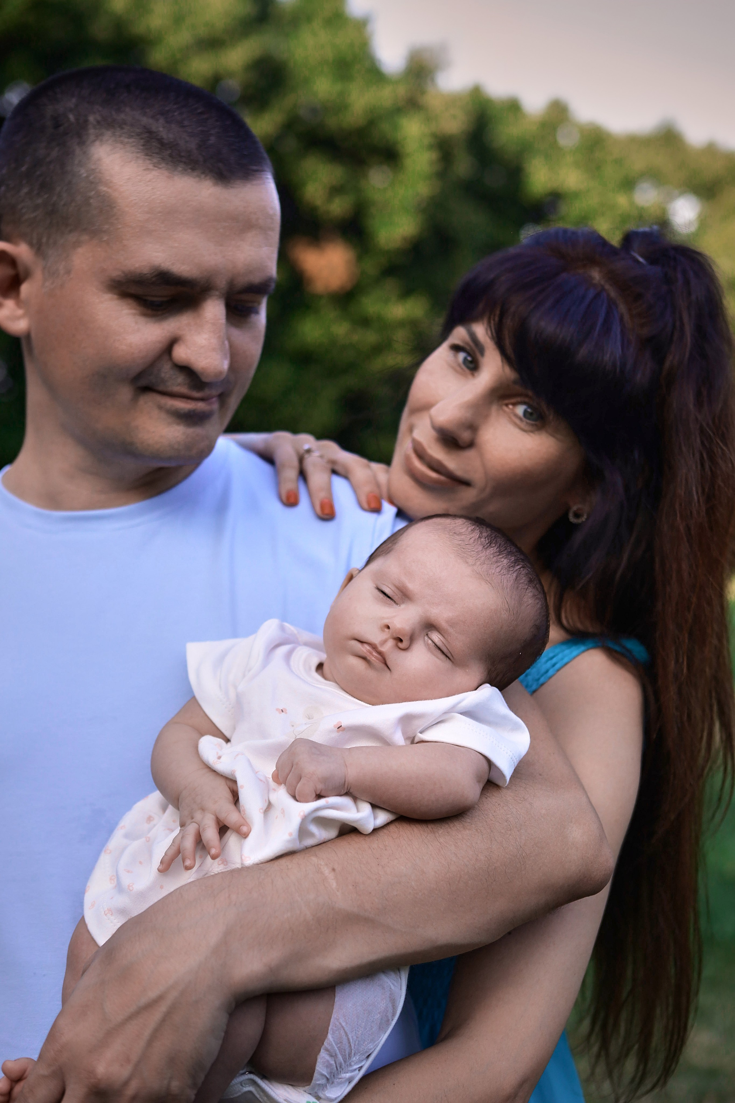 Семейная фотосессия с малышкой. Семейный и свадебный фотограф в Краснодаре Михеева Светлана