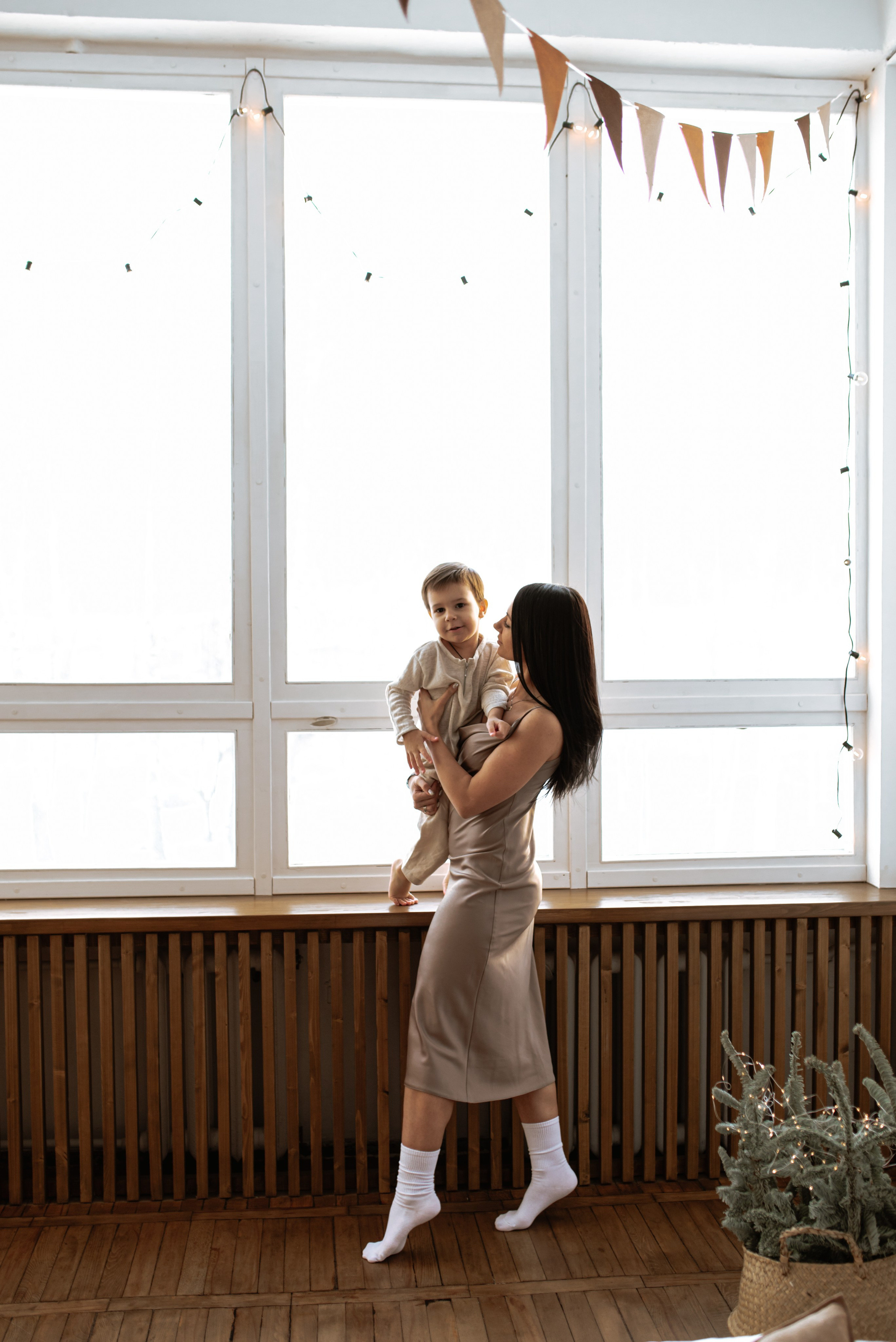 Зимняя студийная. Фотограф Рязань. Семейный Свадебный фотограф