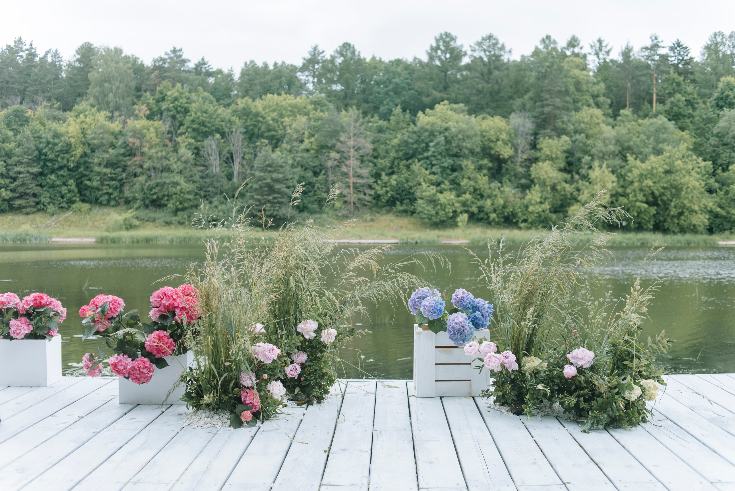 Ресторан Причал. Оформление свадеб, декор свадеб Вера Маркова, Москва