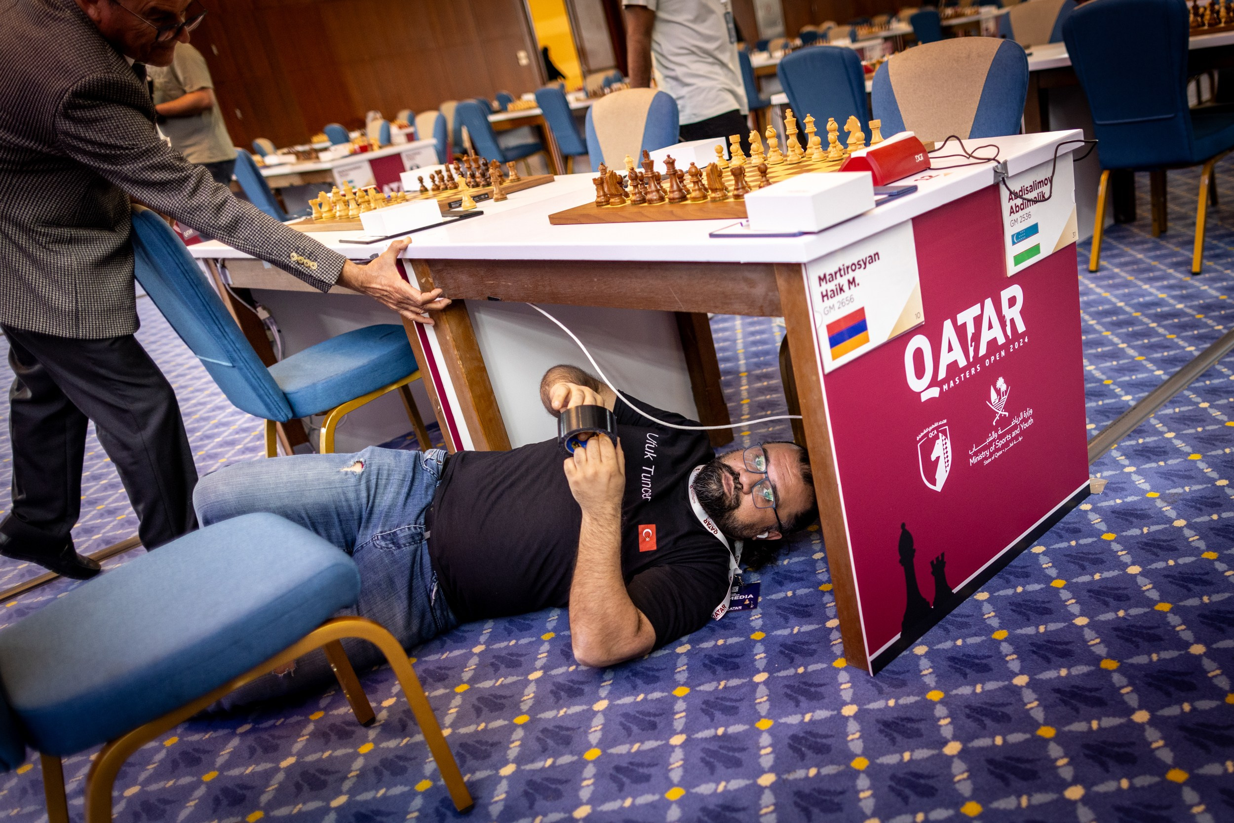 2024.12.09 Qatar Masters Open 2024 — Round6. Фотограф Анна Штурман (репортажная съёмка любых событий и мероприятий) Anna Shtourman photographer