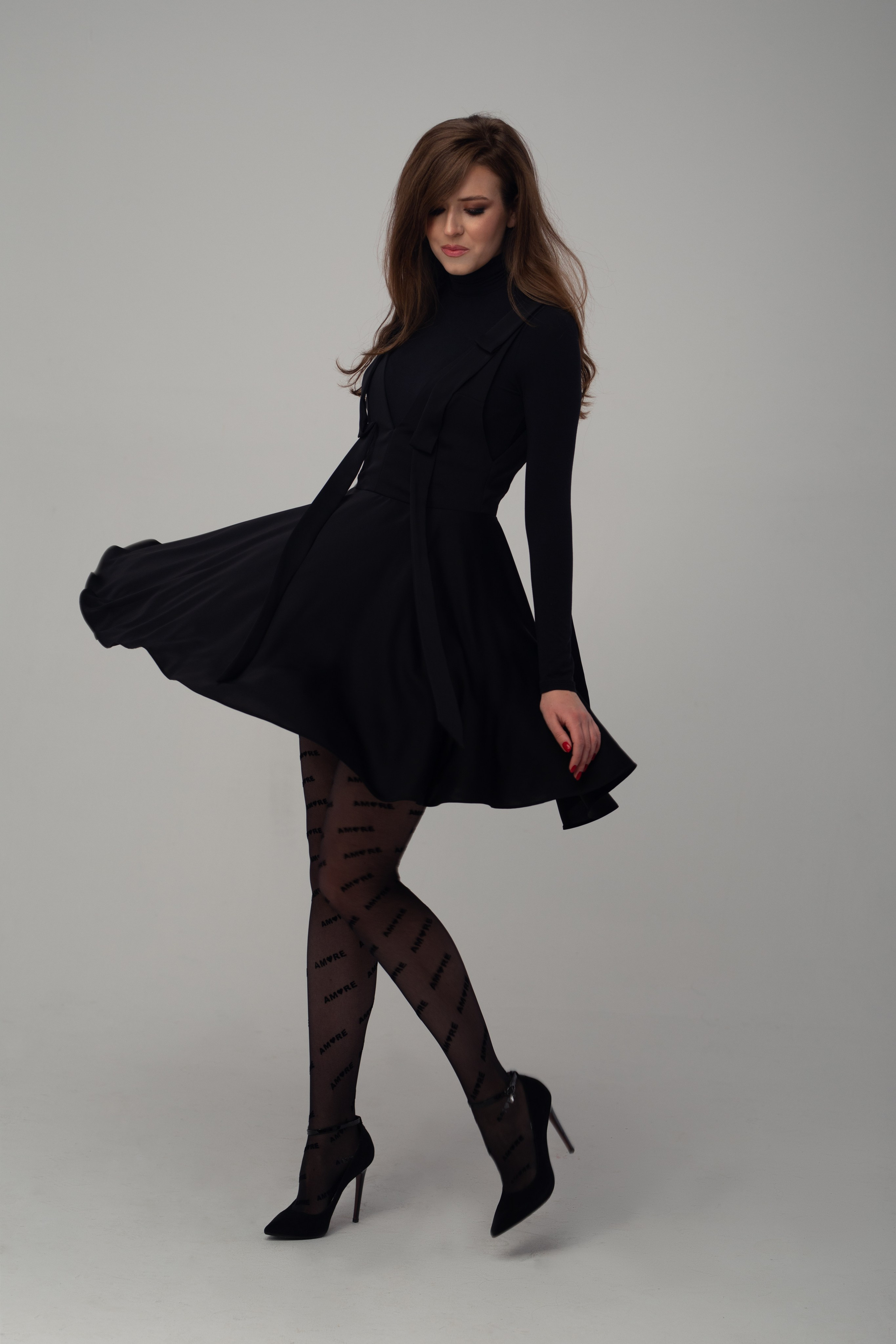 Съемка с Вероникой в студии на циклораме в формате для «себя»