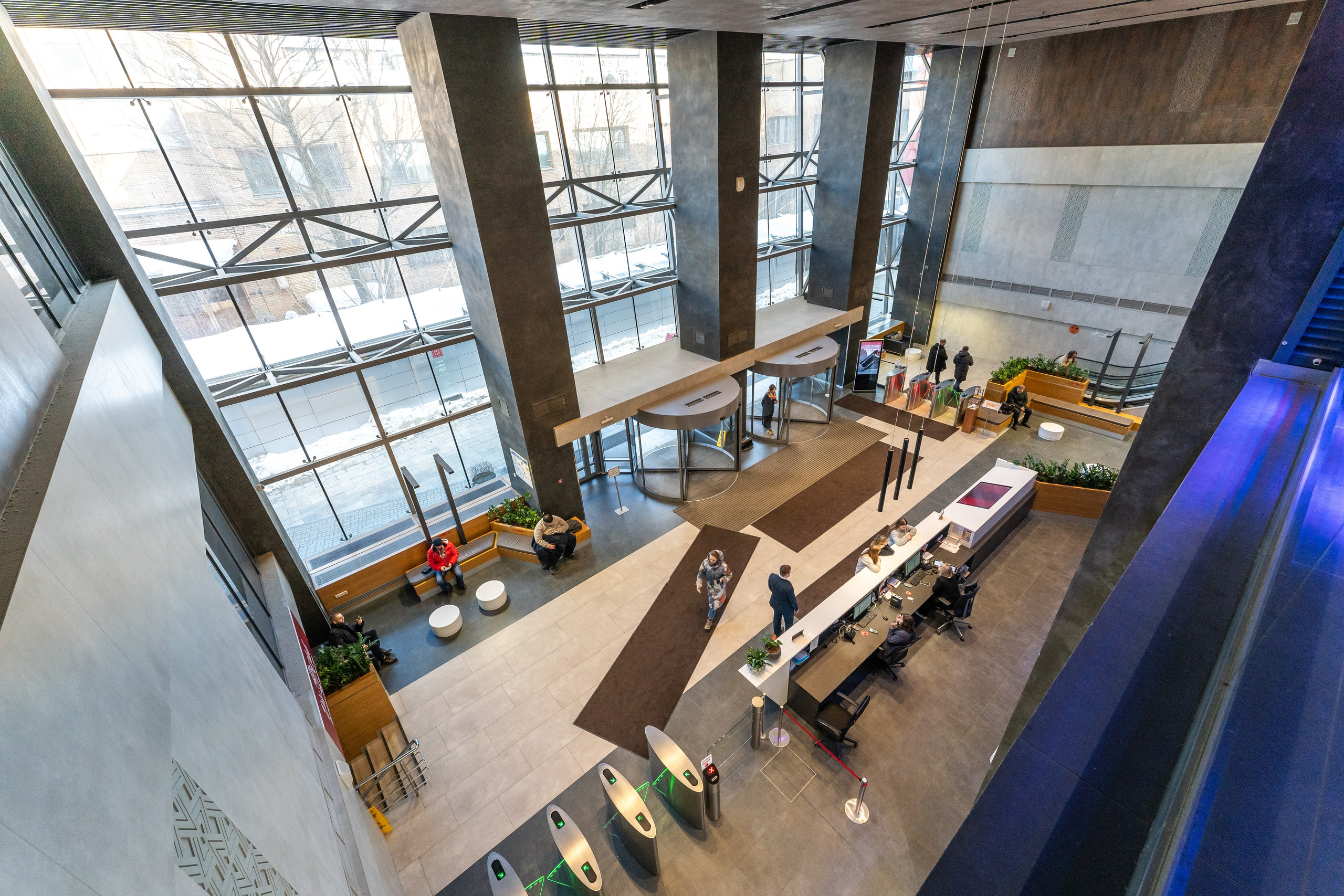 Бизнес-центр Neo Geo. Интерьерный фотограф Александра Солдатова