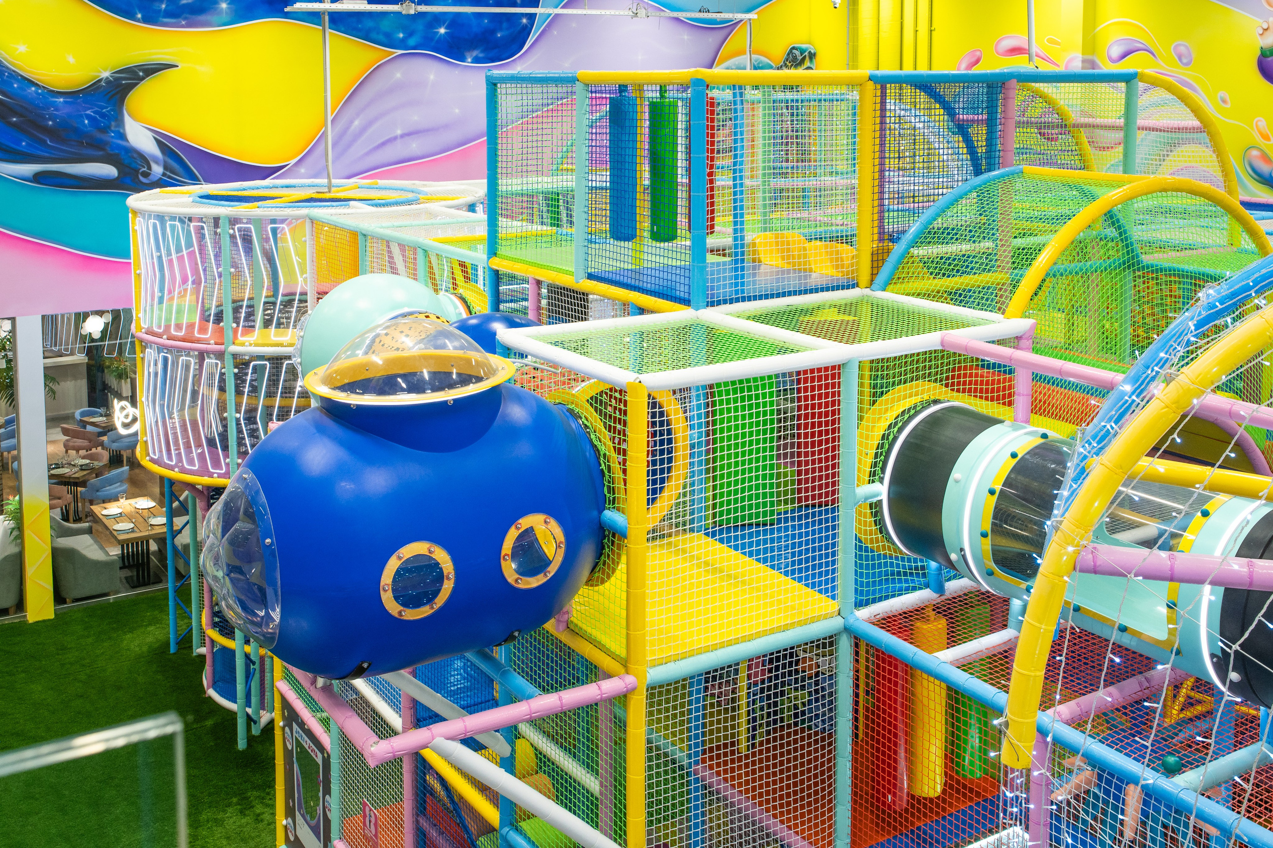 Парк развлечений Joki Joya Лефортово. Интерьерный фотограф Александра Солдатова