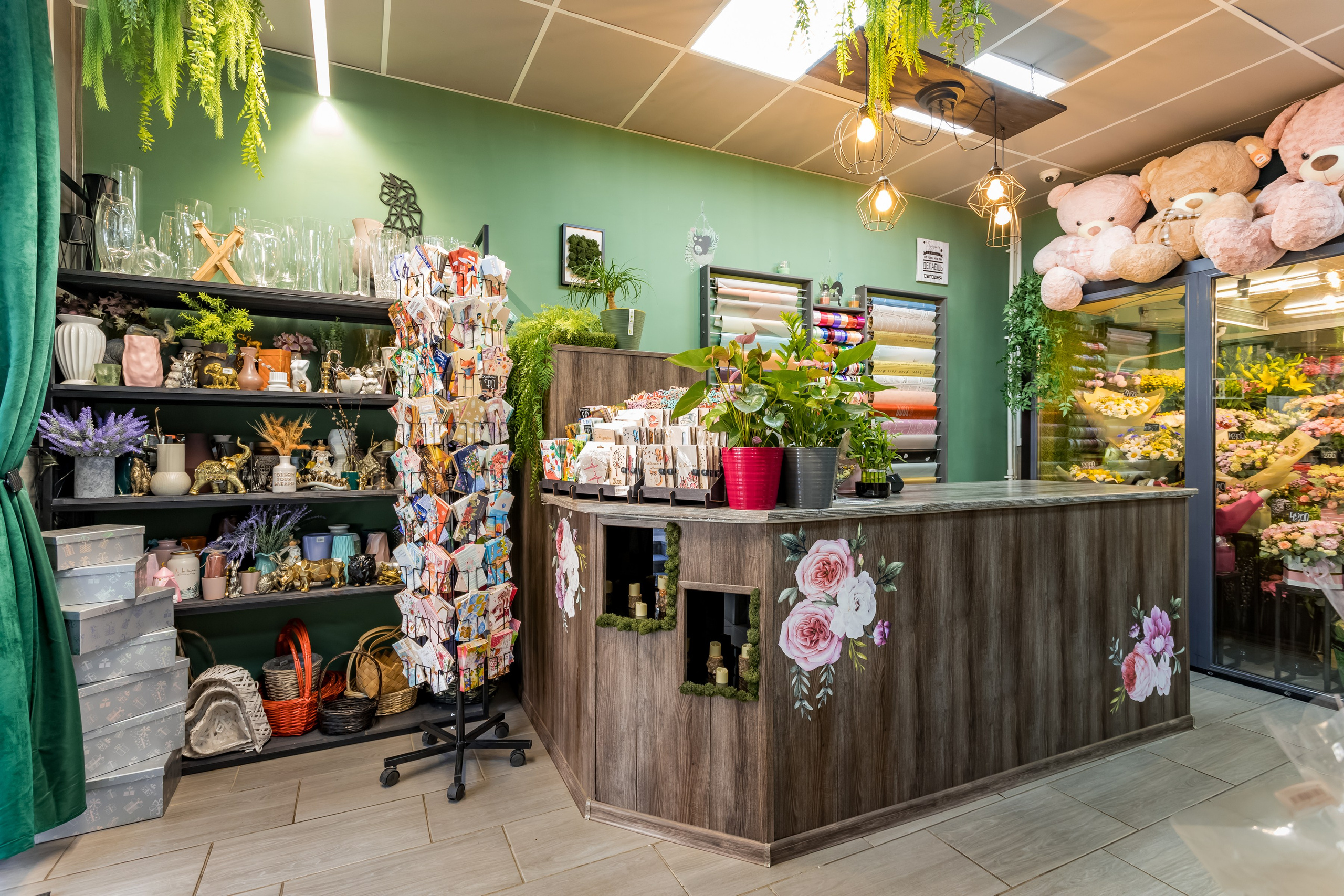 Цветочный магазин Any Flowers. Интерьеры, Контент, Портреты | Фотограф в Москве Дани Терно