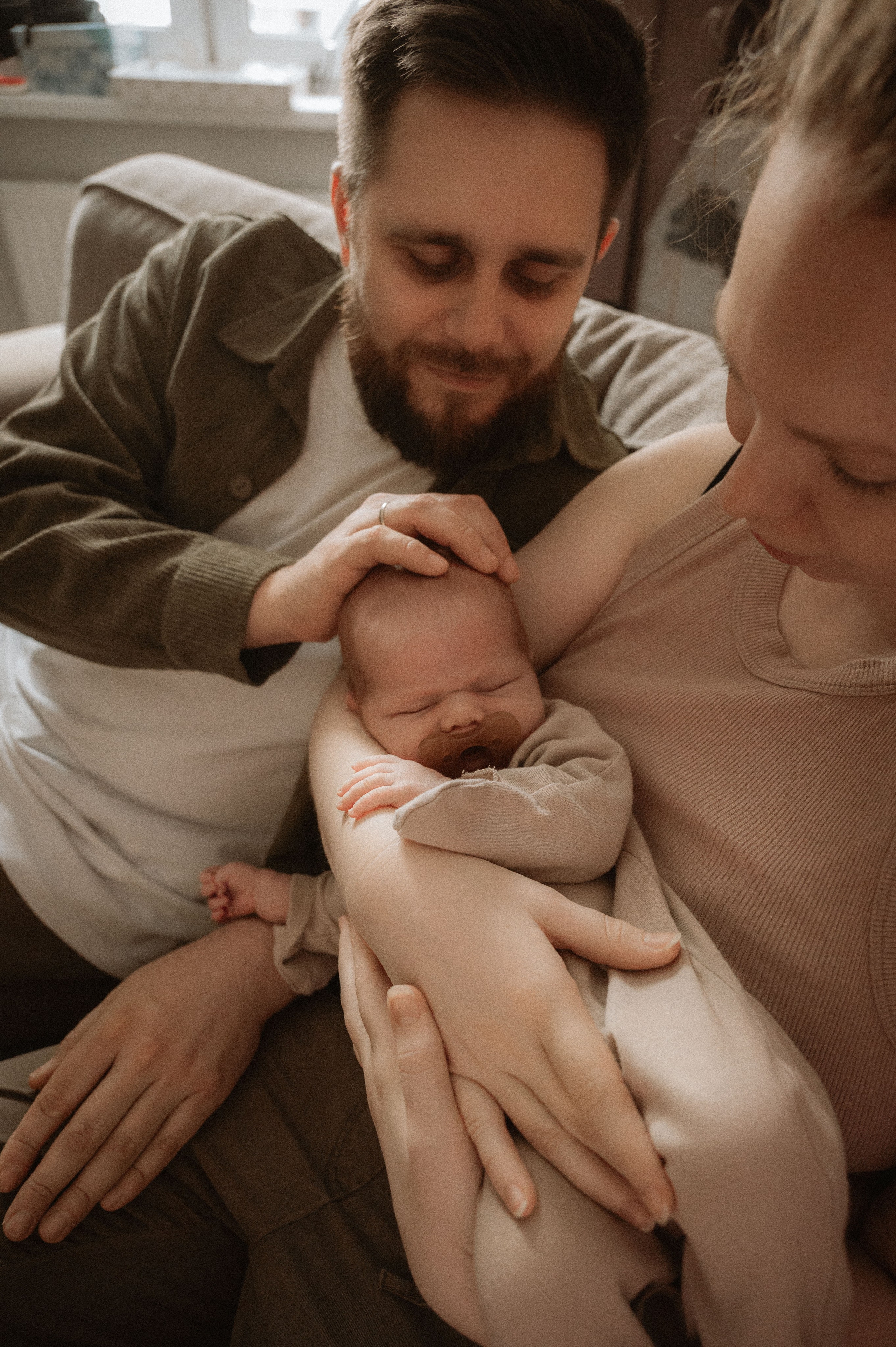 Лизавета, Никита и Мирослава. Фотограф беременности и семьи, домашние съемки, Ньюборн