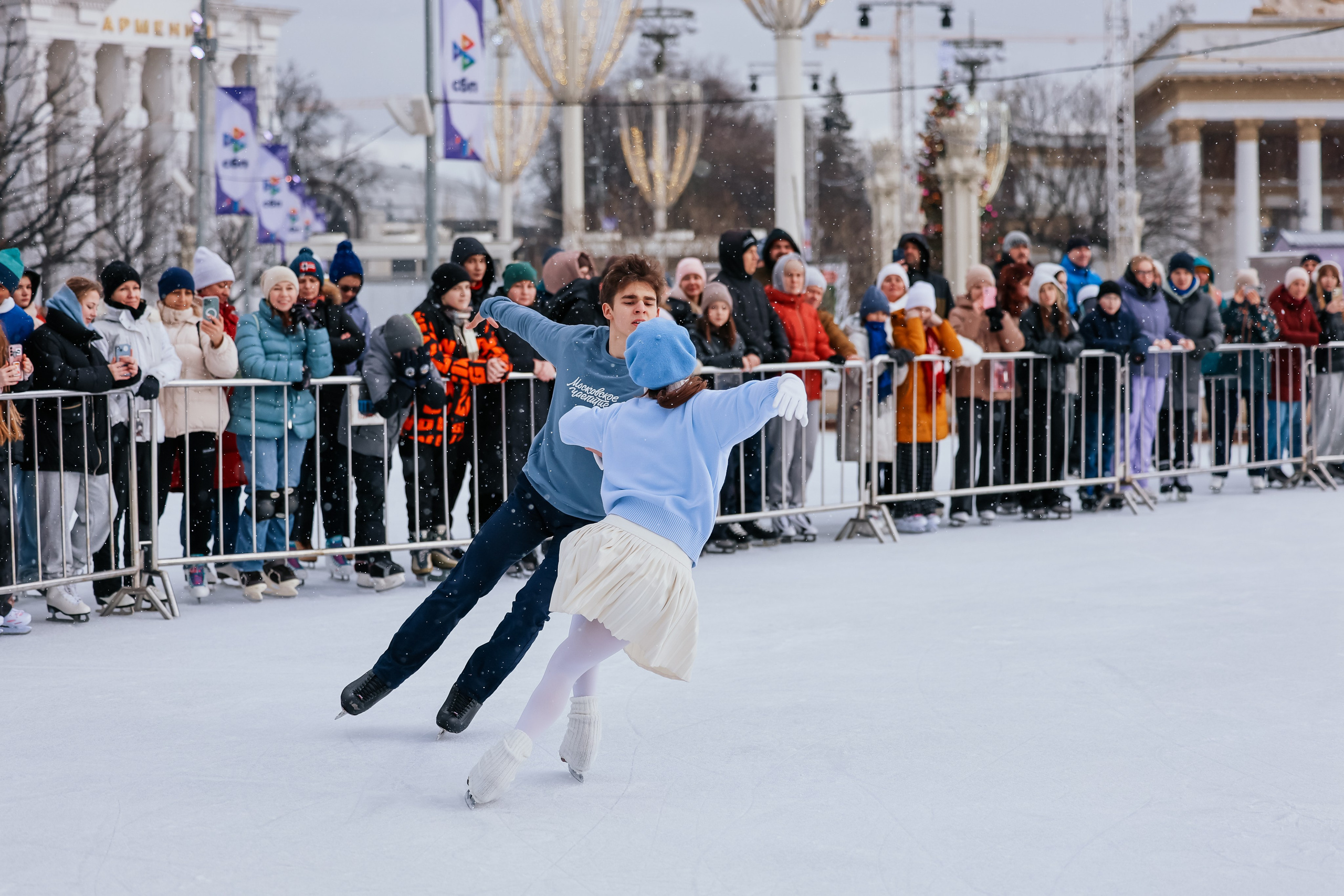 Ледовое шоу ВДНХ проект Московское чаепитие. Фотограф и видеограф Анна Домашенко