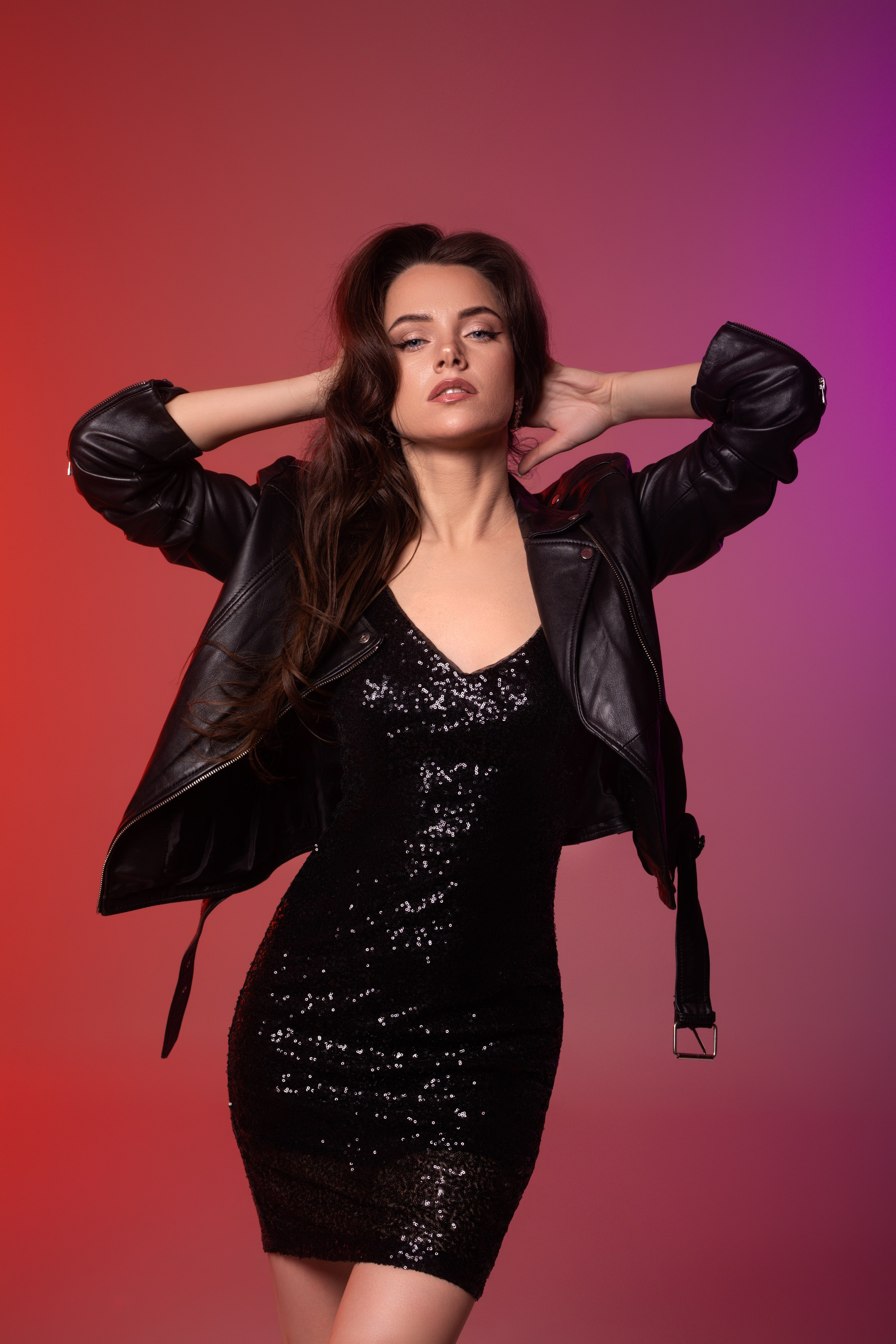 Съемка в студии на циклораме с Екатериной в формате для «себя»