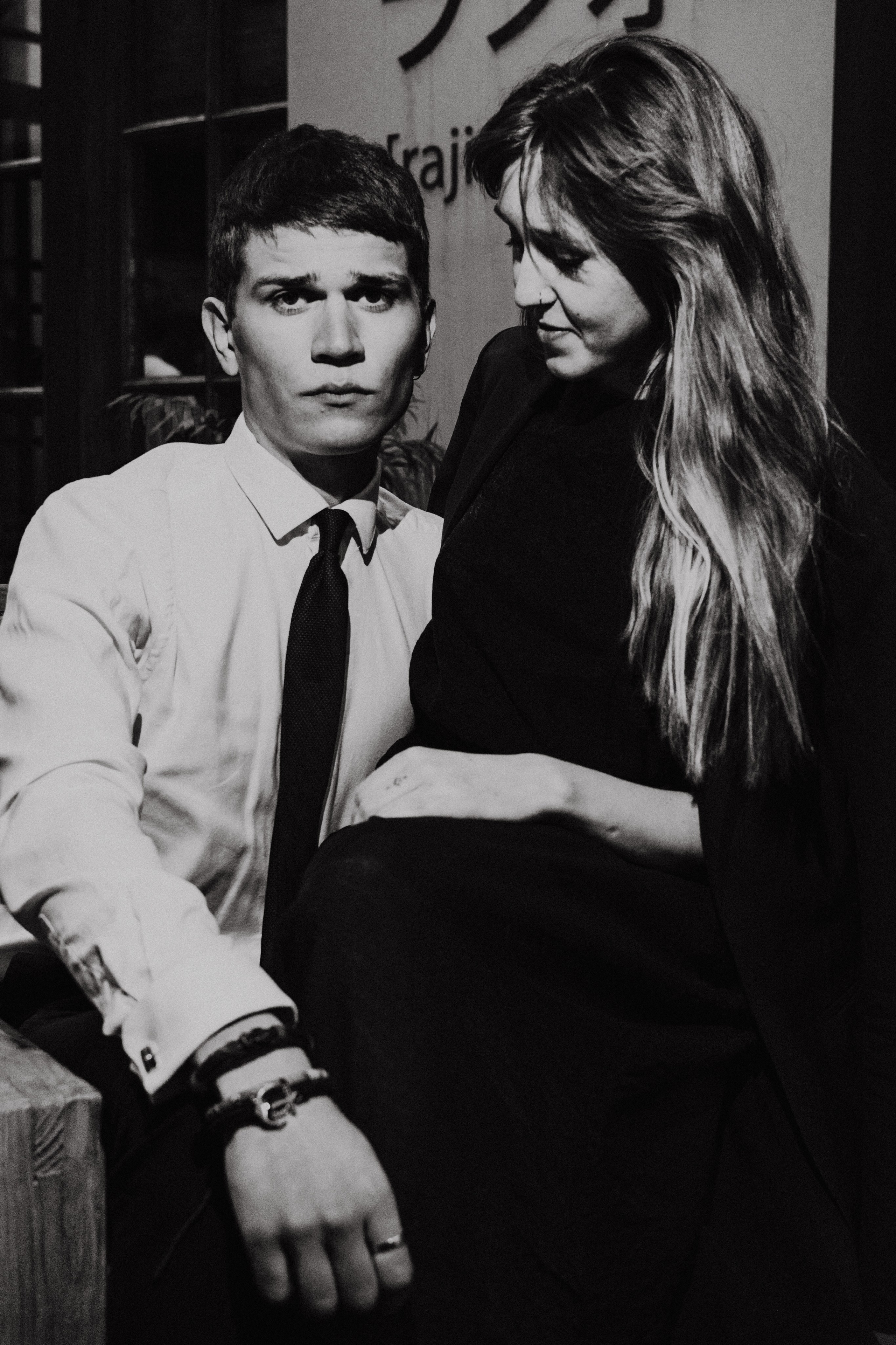 Черно-белое кино (Егор, Анастасия). Портретный и репортажный Фотограф в Москве Александра Комарницкая