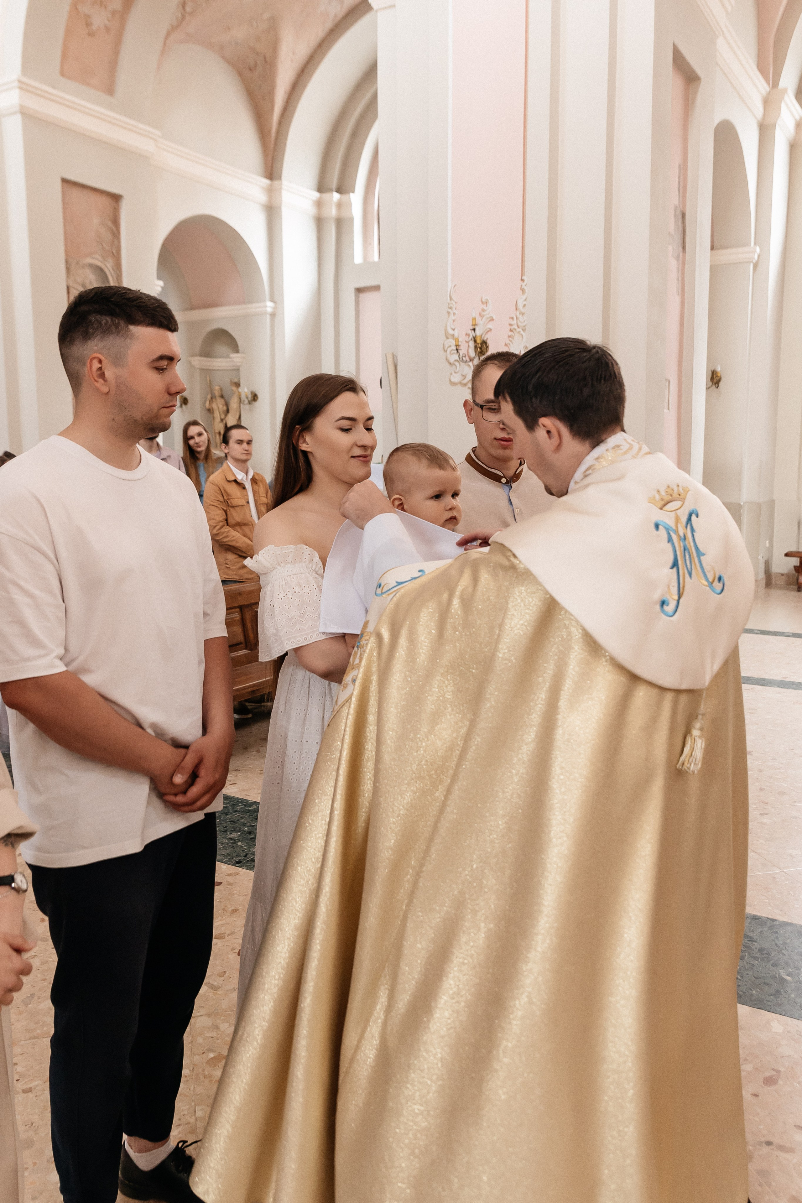 Крещение Макара. Семейный фотограф Минск Усова Ольга
