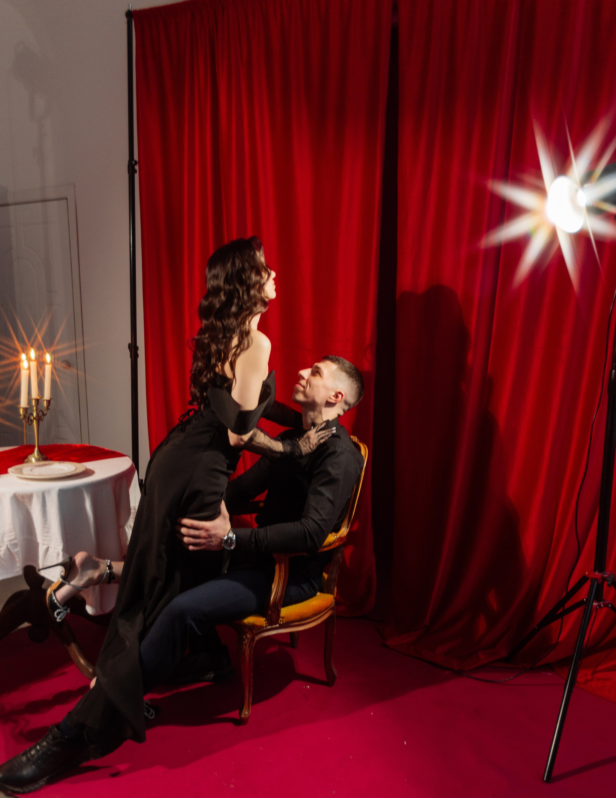 Фотосессия love story в студии