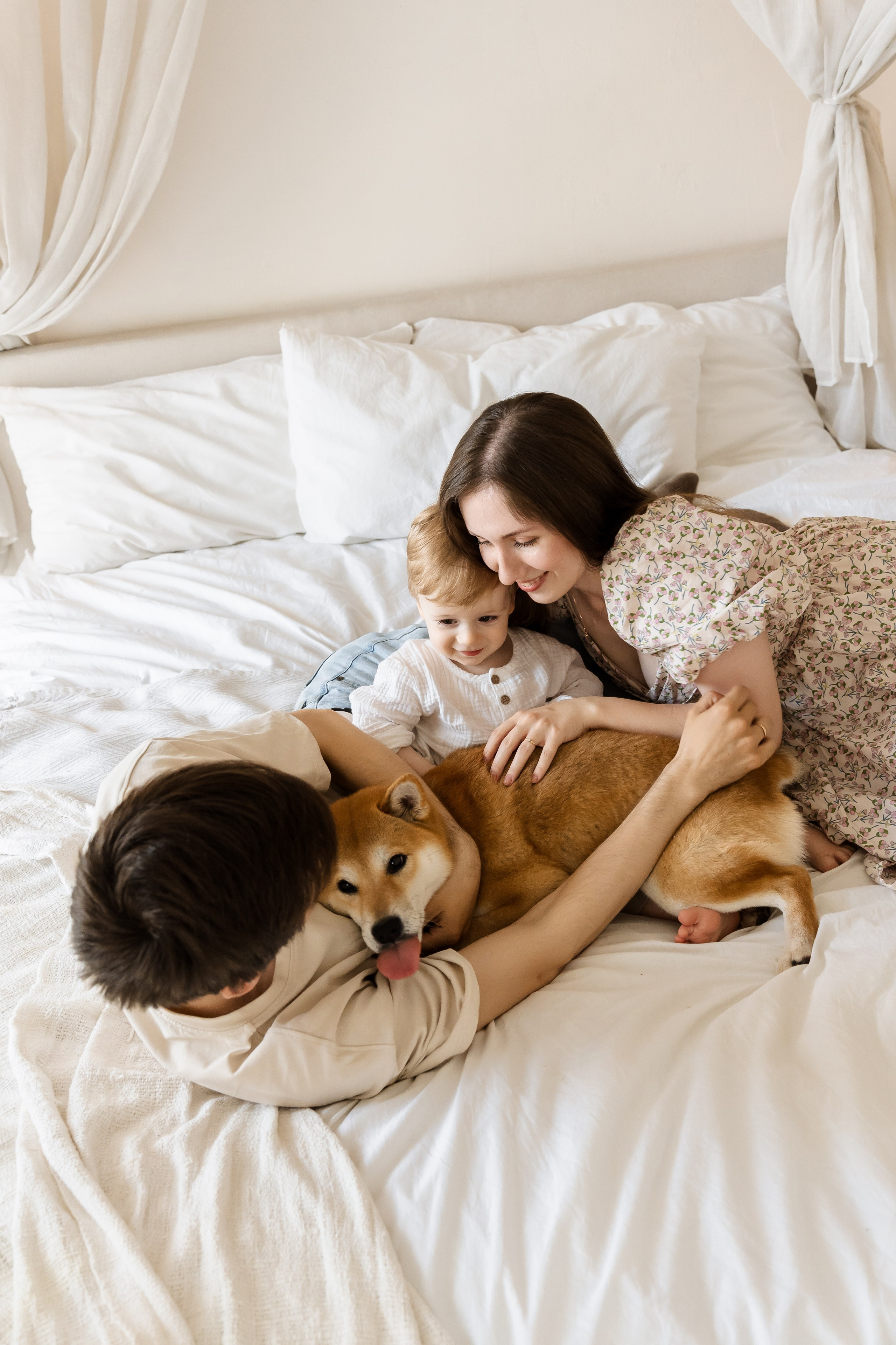 Аня, Даниил и Максим. Свадебный фотограф в Москве Яна Деньгина