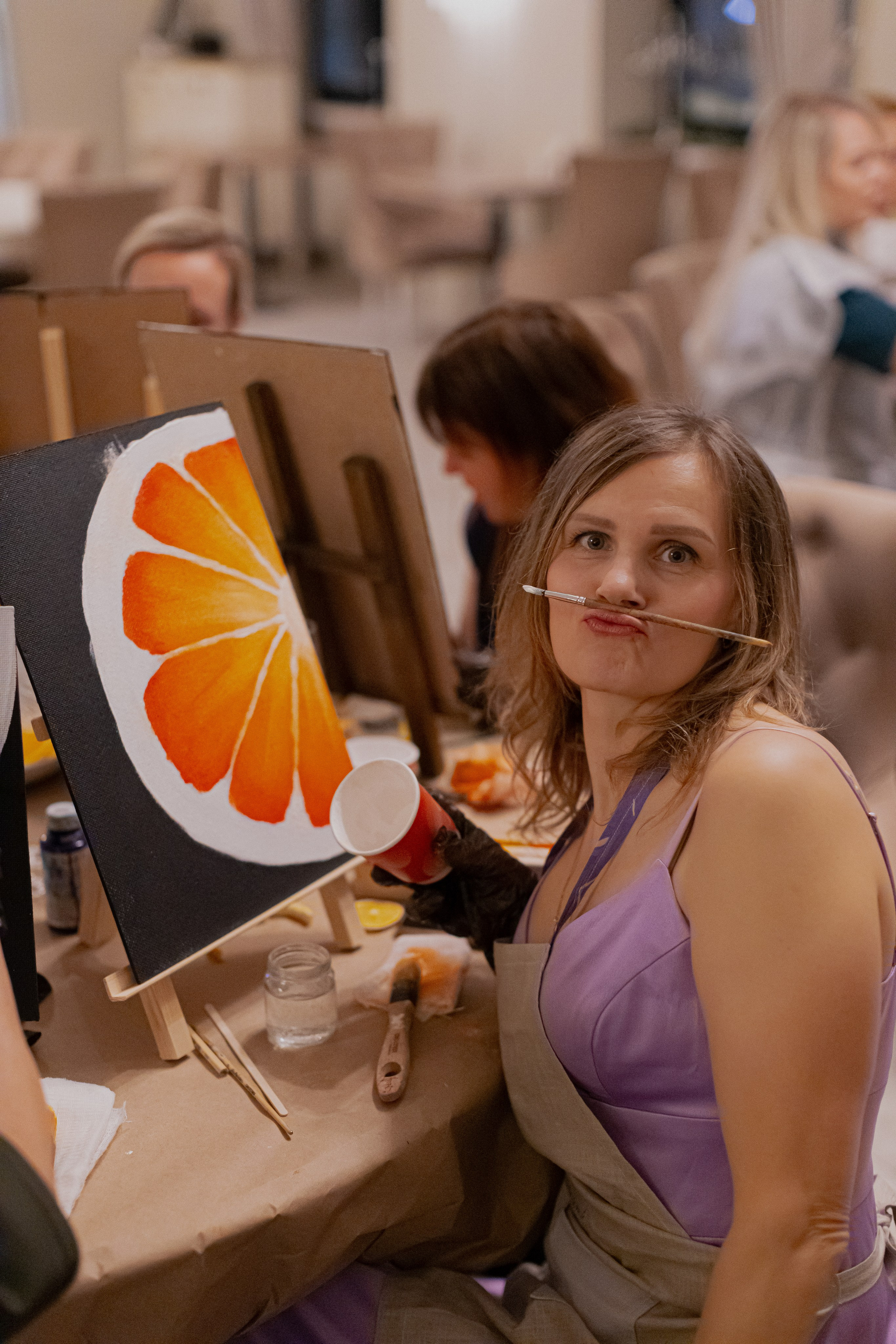 Мк Апельсин (для женского клуба ВМЕСТЕ). Анастасия Ракчеева Художник