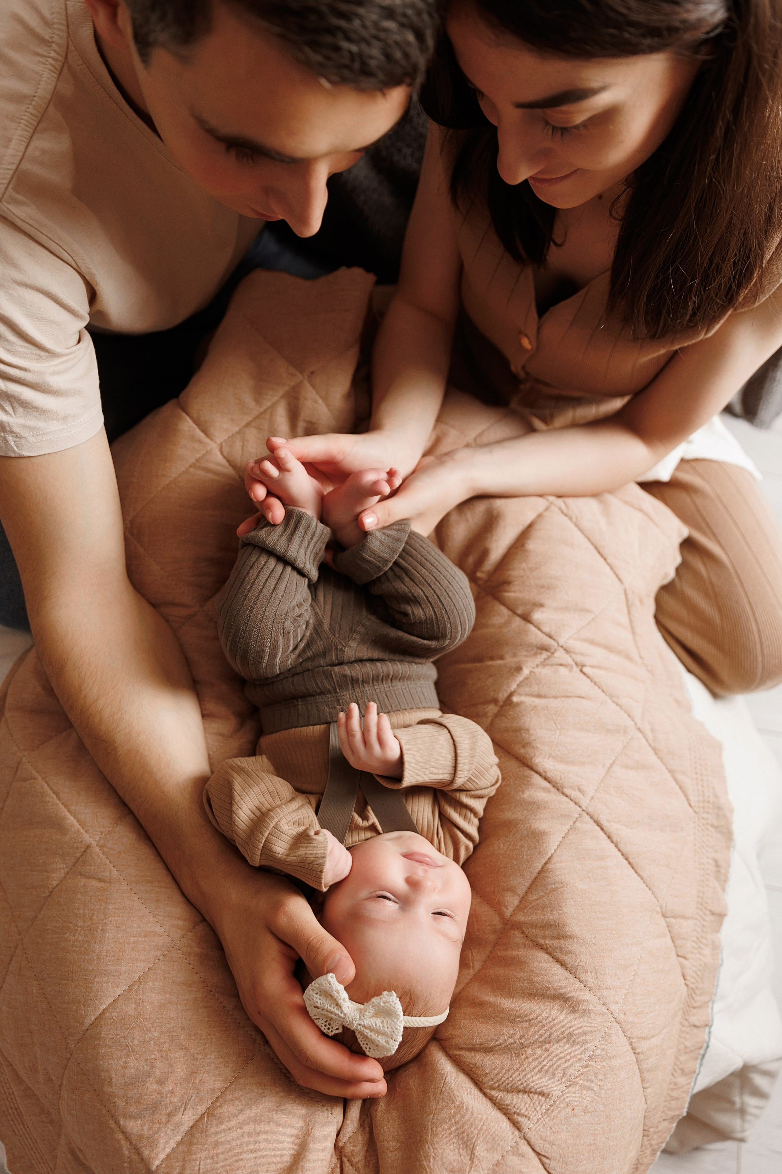 Фотоссессия малышка 2 месяца. Фотограф новорожденных в Сочи Екатерина Вялова