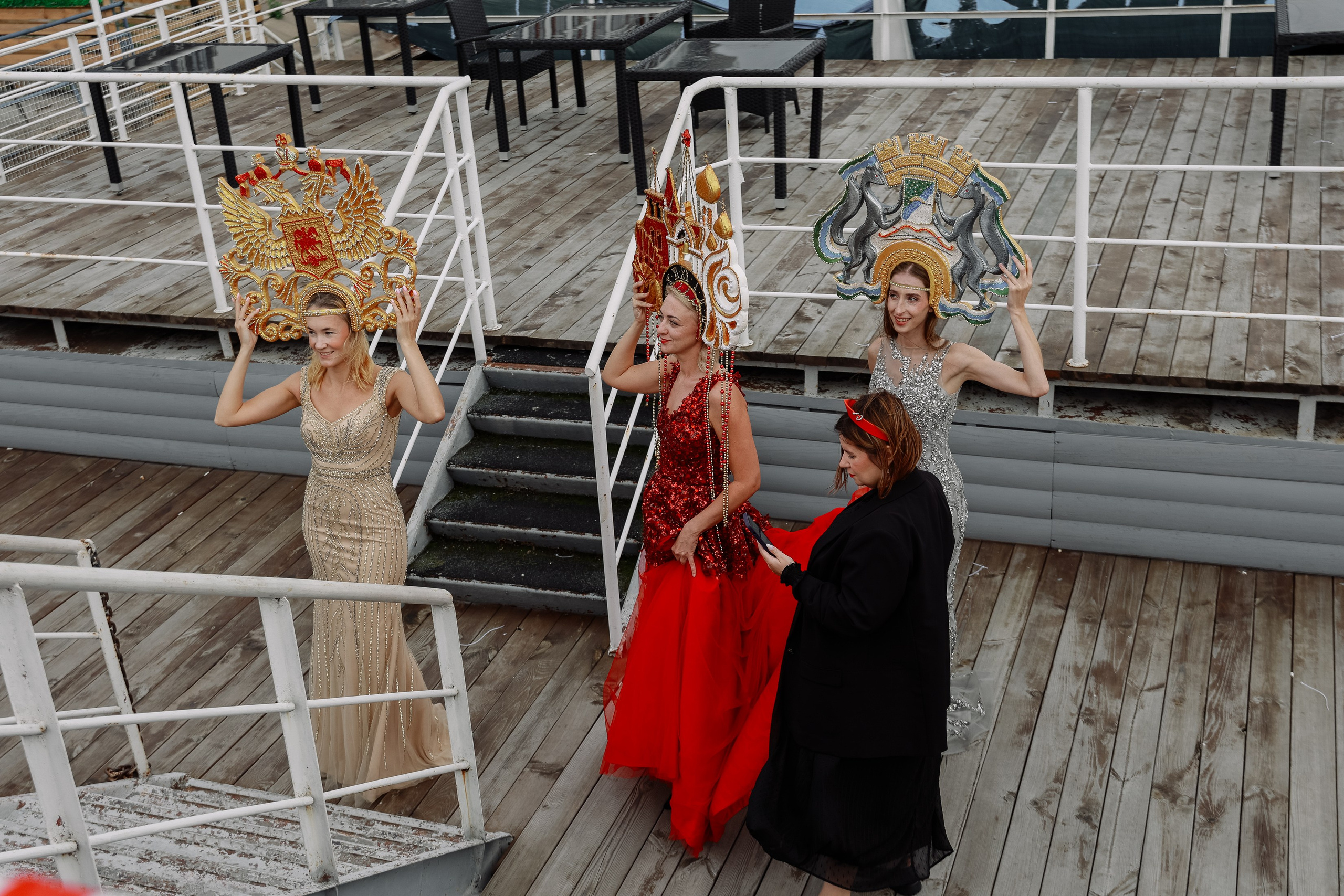 Модный показ «А-ля русс». Фотограф Юлия Мальцева