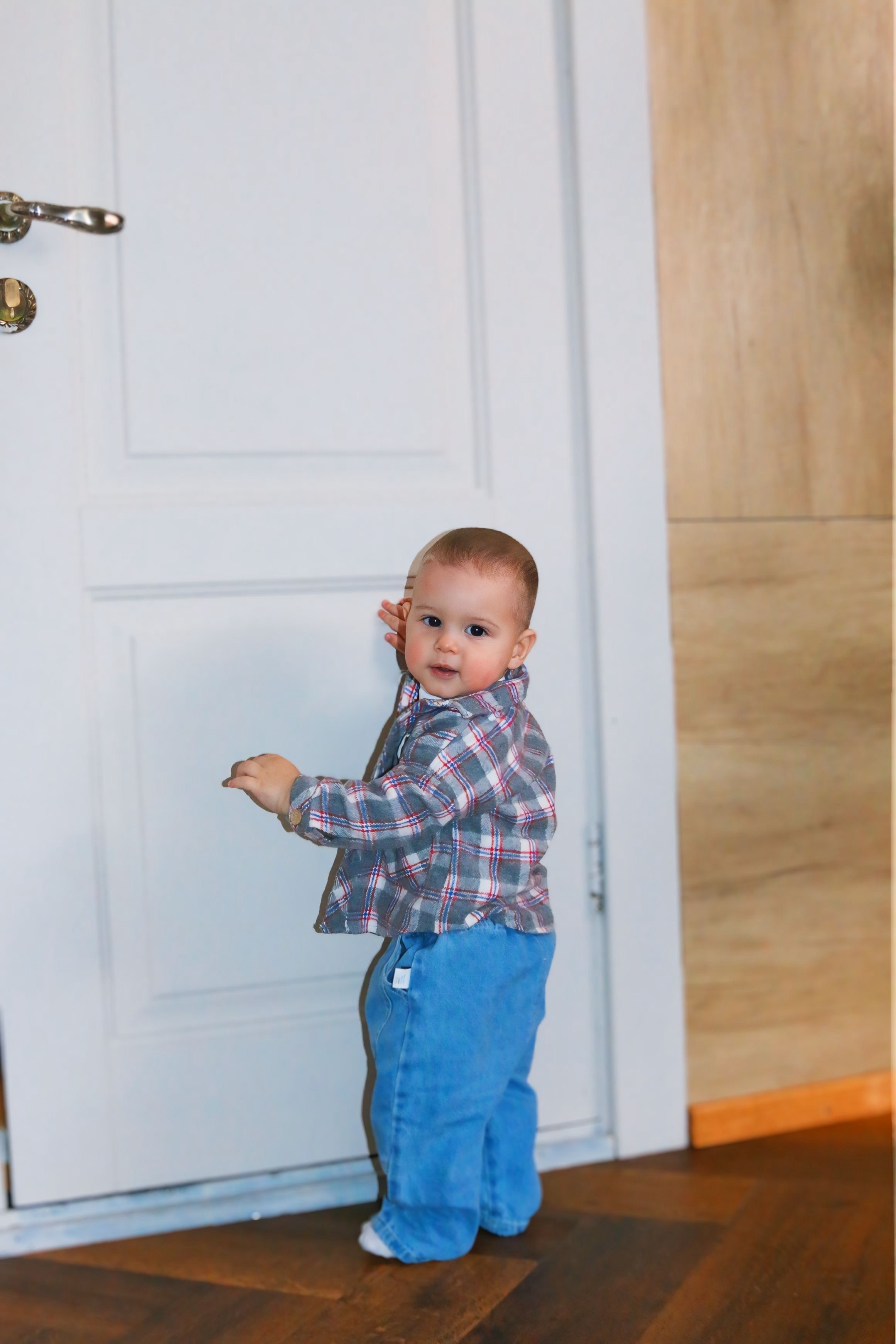 Новогодняя фотосессия мамы с сыном