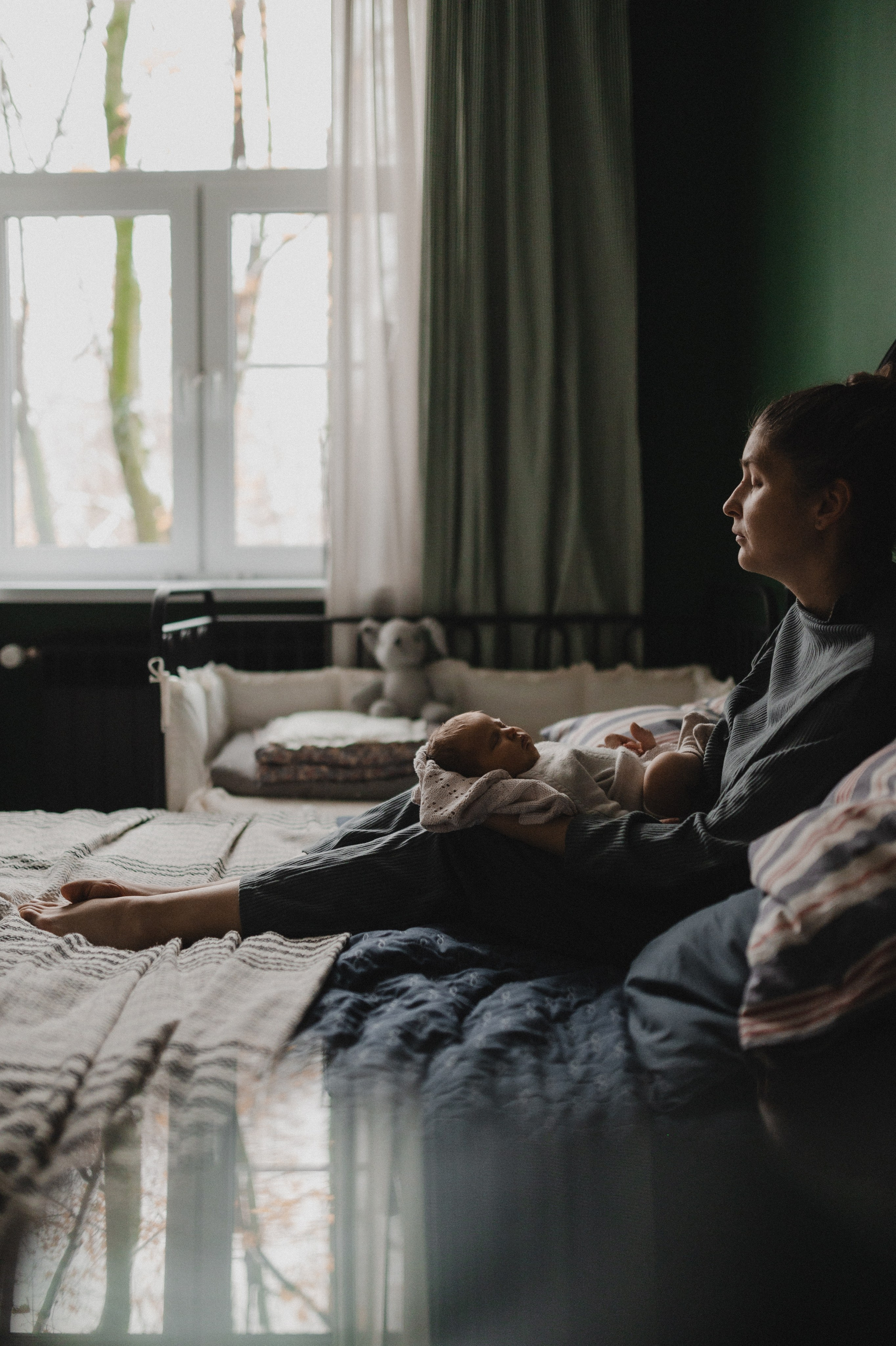 Дима, Нелли, Марк, Нина и Кира дома. Семейный и свадебный lifestyle-фотограф в Москве Мария Петрова