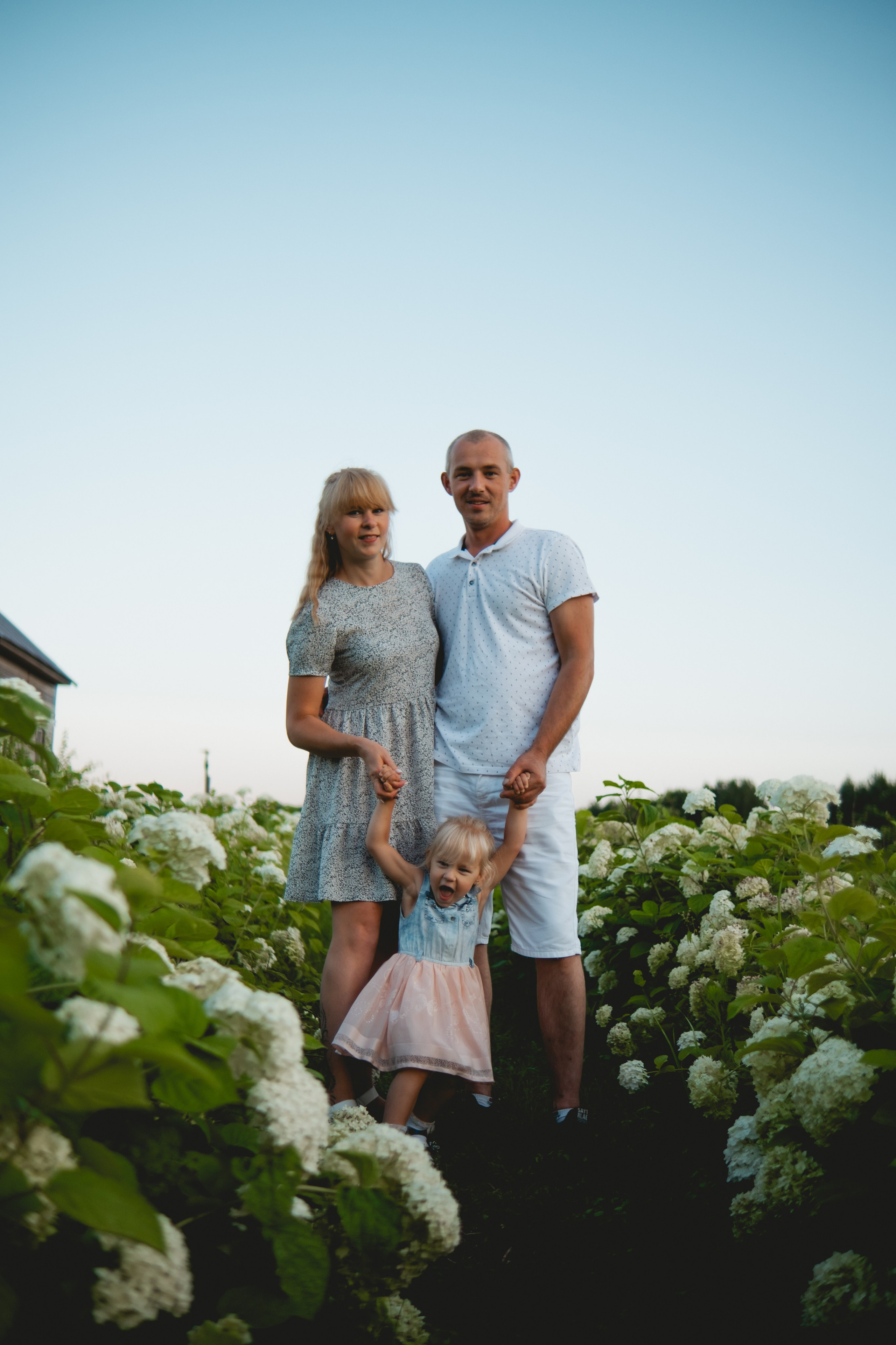 Семейная съемка в лованде. Nattie.ph