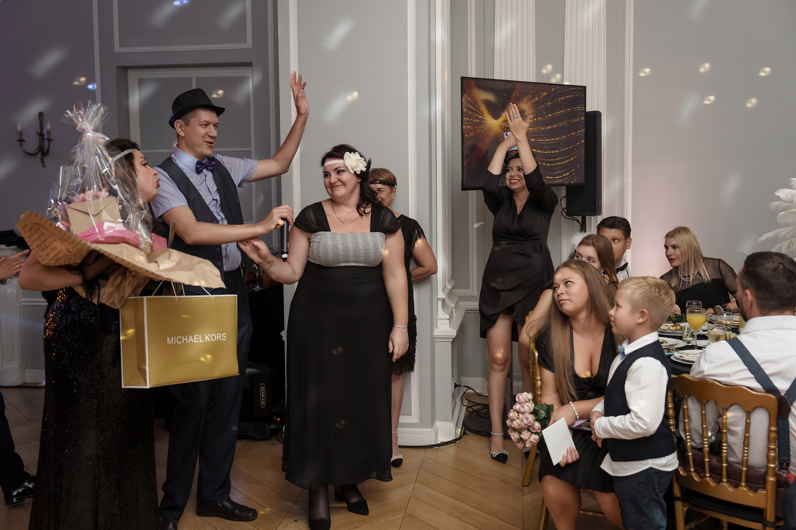 День рождения в особняке Путилова. Андрей Сухинин репортажный свадебный фотограф Санкт-Петербург