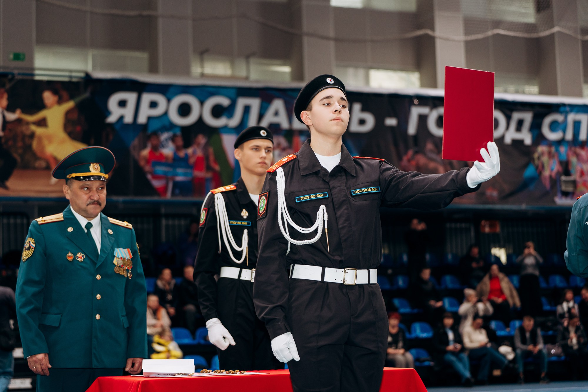 Принятие присяги кадетами. Свадебный и репортажный фотограф в Ярославле Евгений Сальников
