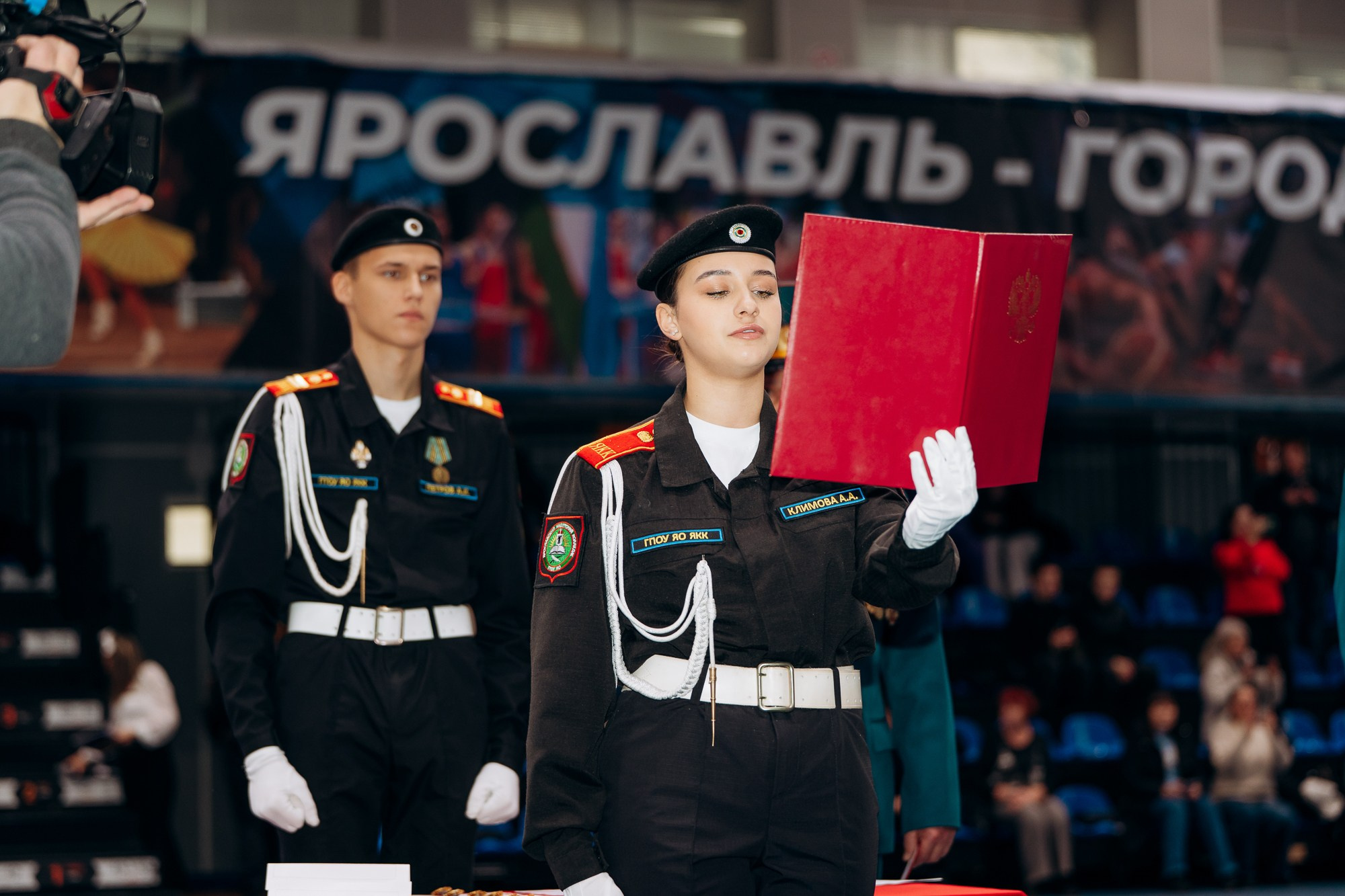 Принятие присяги кадетами. Свадебный и репортажный фотограф в Ярославле Евгений Сальников