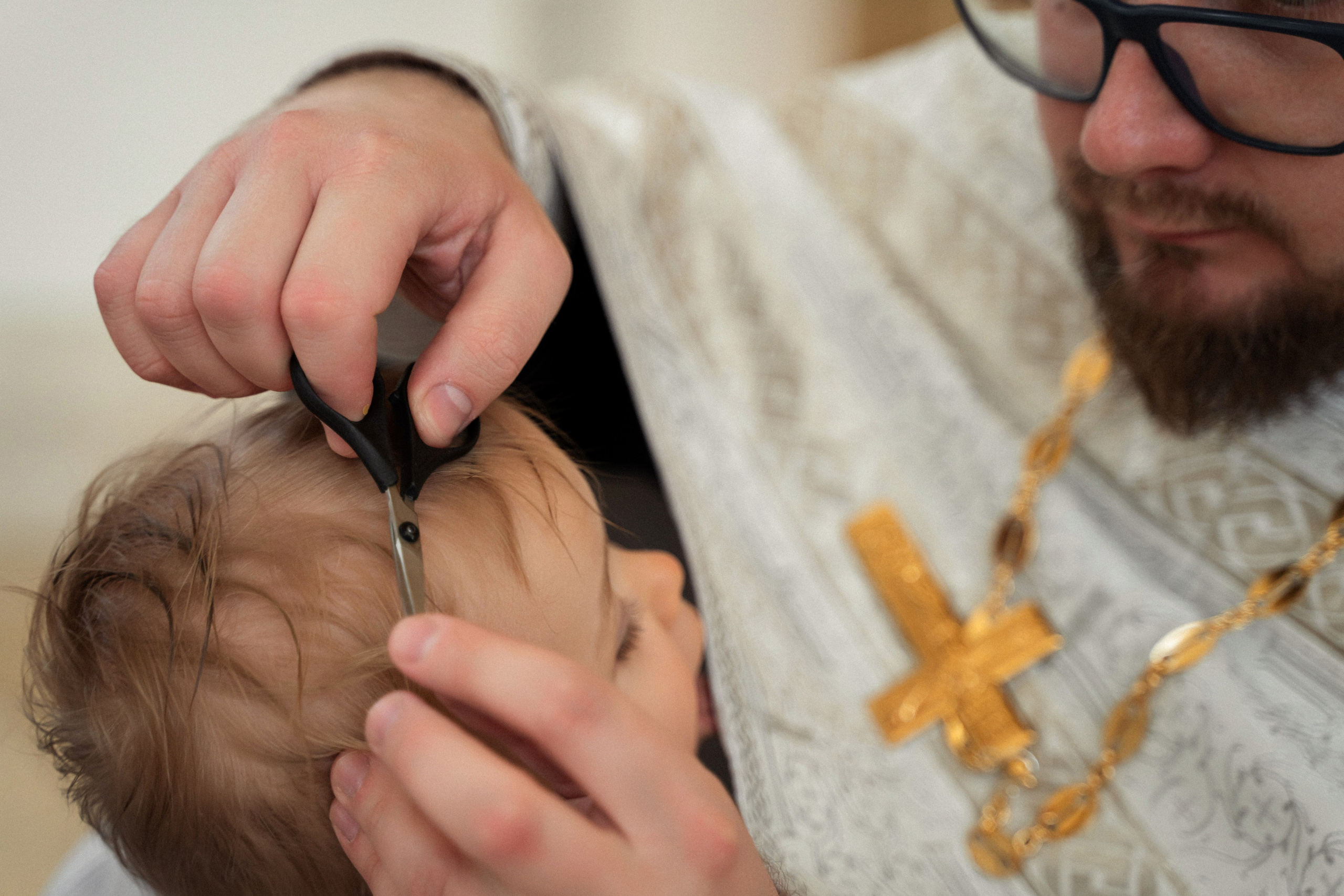 Крещение Макара. Фотограф Алина Филимонова Тверь