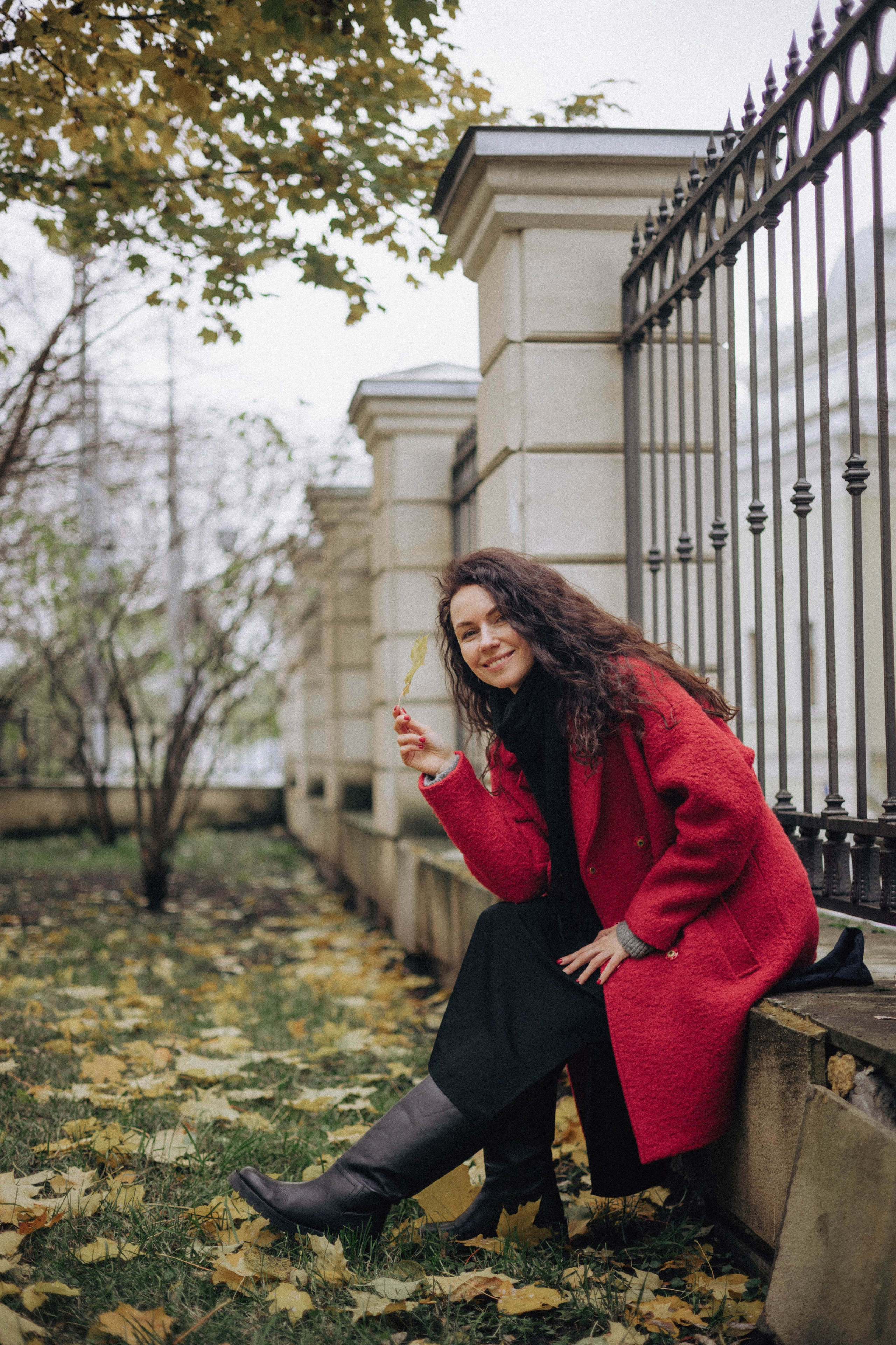 Осенние портреты для Татьяны. Семейный и детский фотограф в Москве Евгения Загайнова