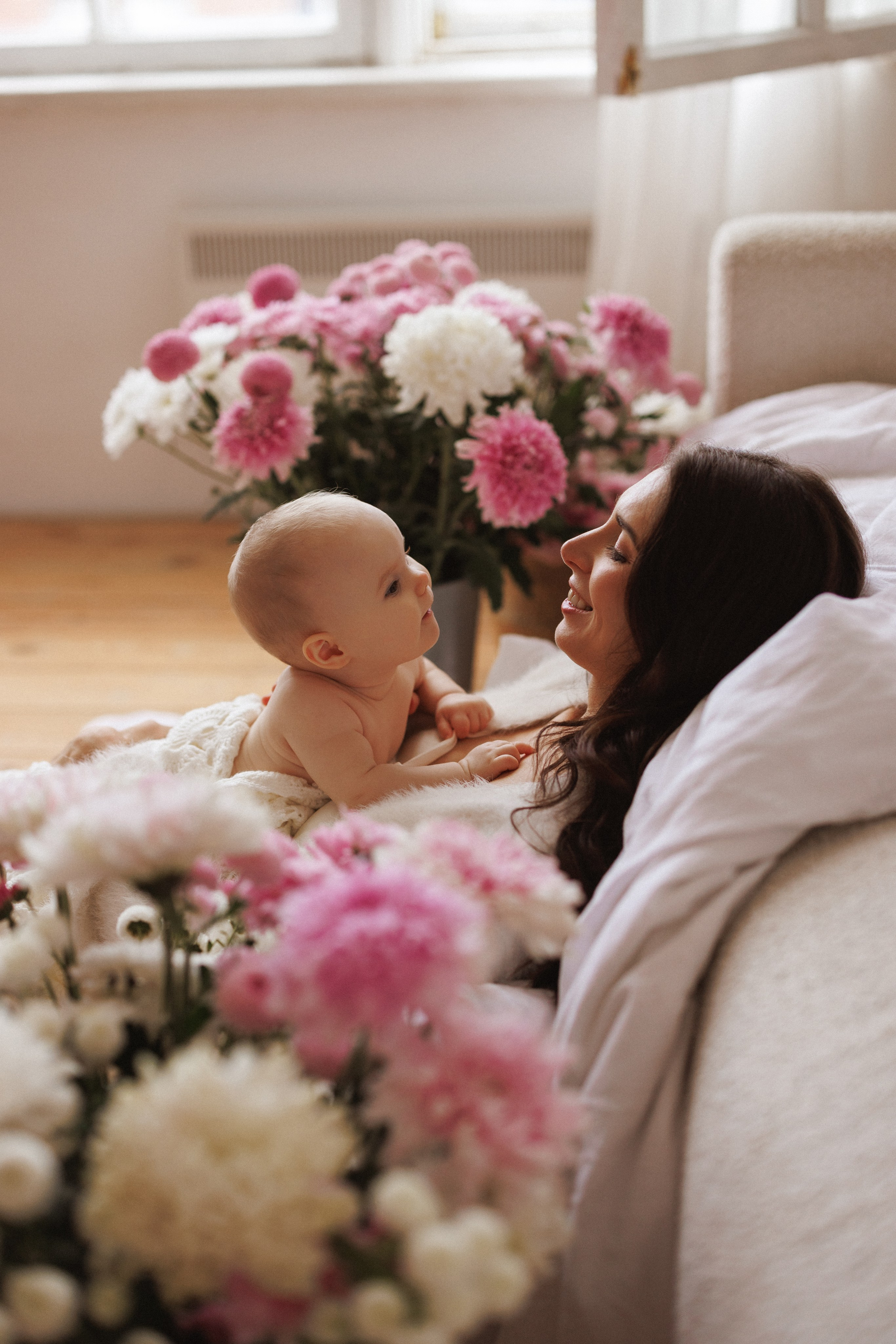 Фотосессия материнства, в фотостудии «Space JOBS», город Краснодар. Семейный и детский фотограф в Краснодаре Анна Трашкова