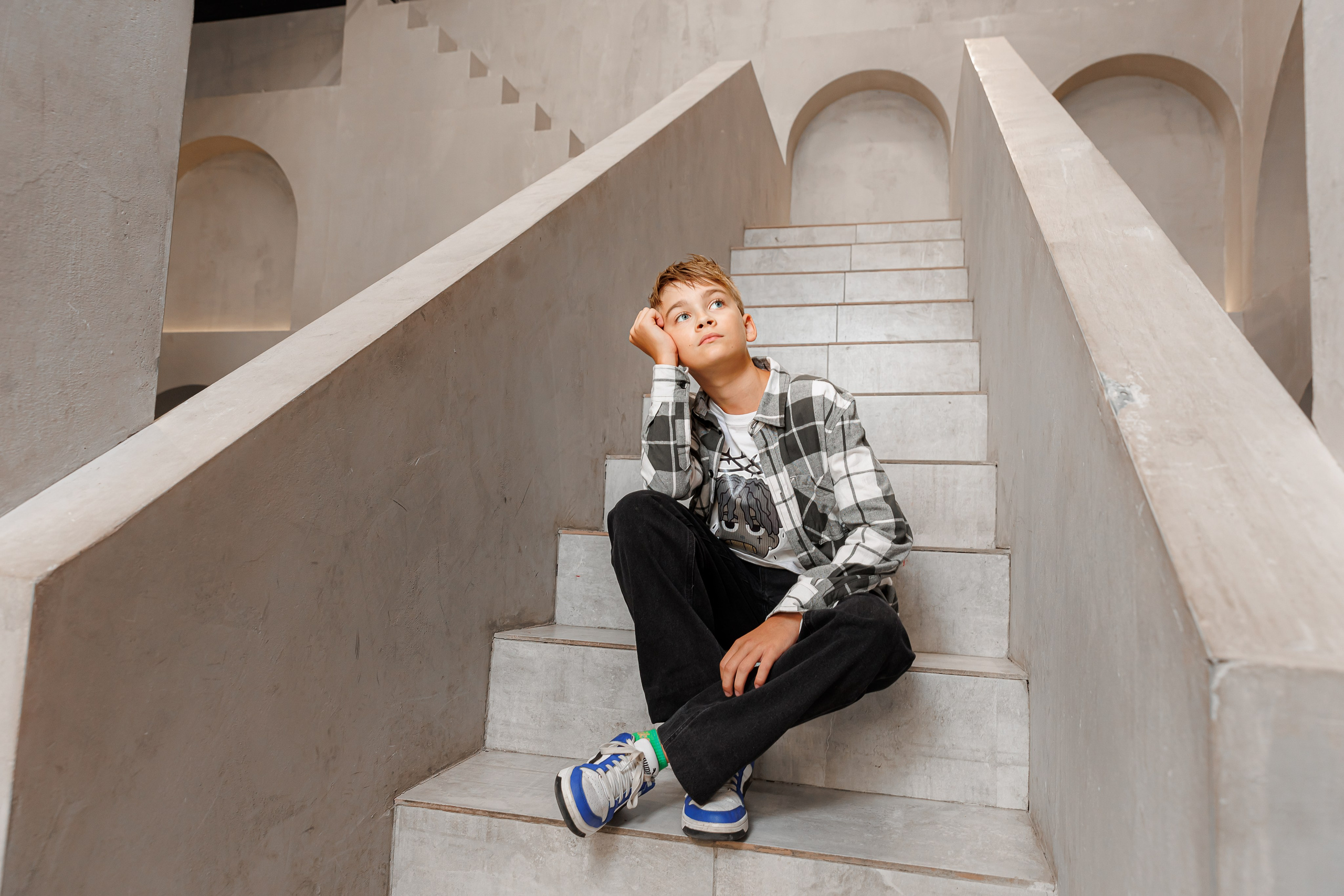 Студийная съёмка для вокальной студии «Звёздочка». Семейный и детский фотограф Комина Елена, Власиха, Одинцово