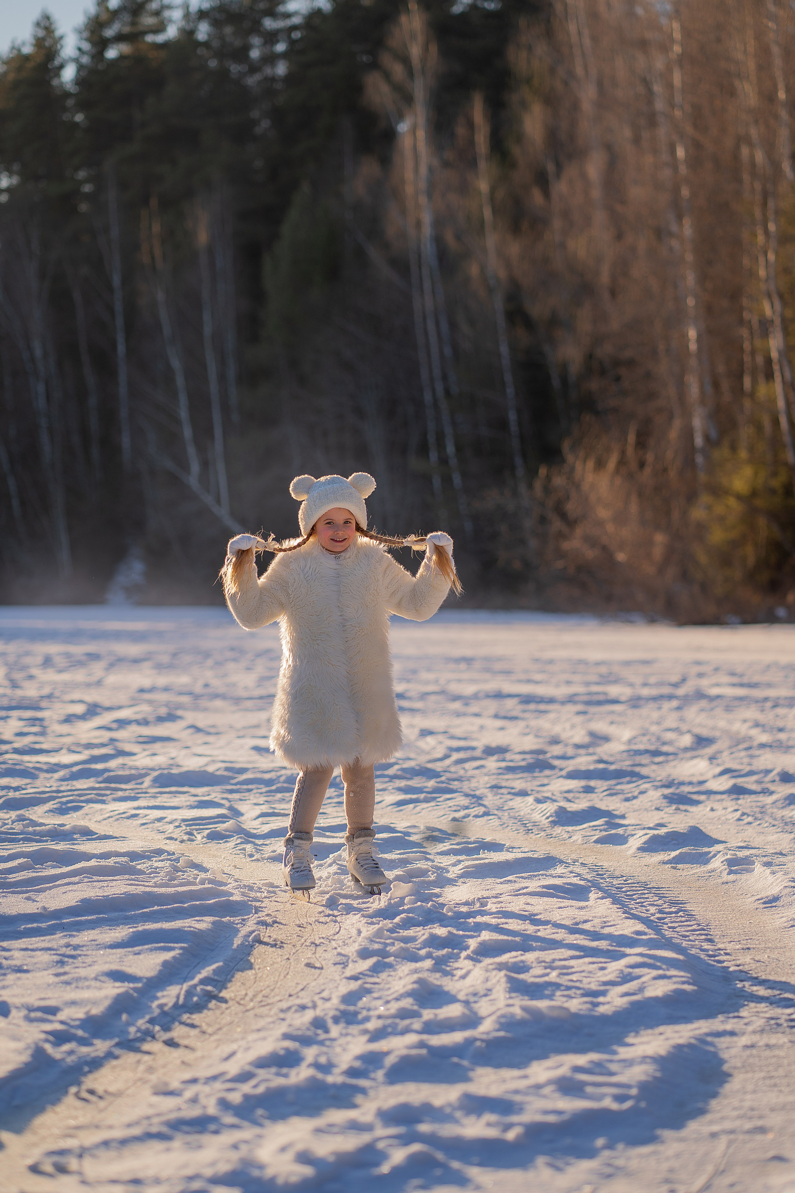 Детские зимнии фотосессии. Детский и семейный фотограф в Москве и Подмосковье Настя Наумова