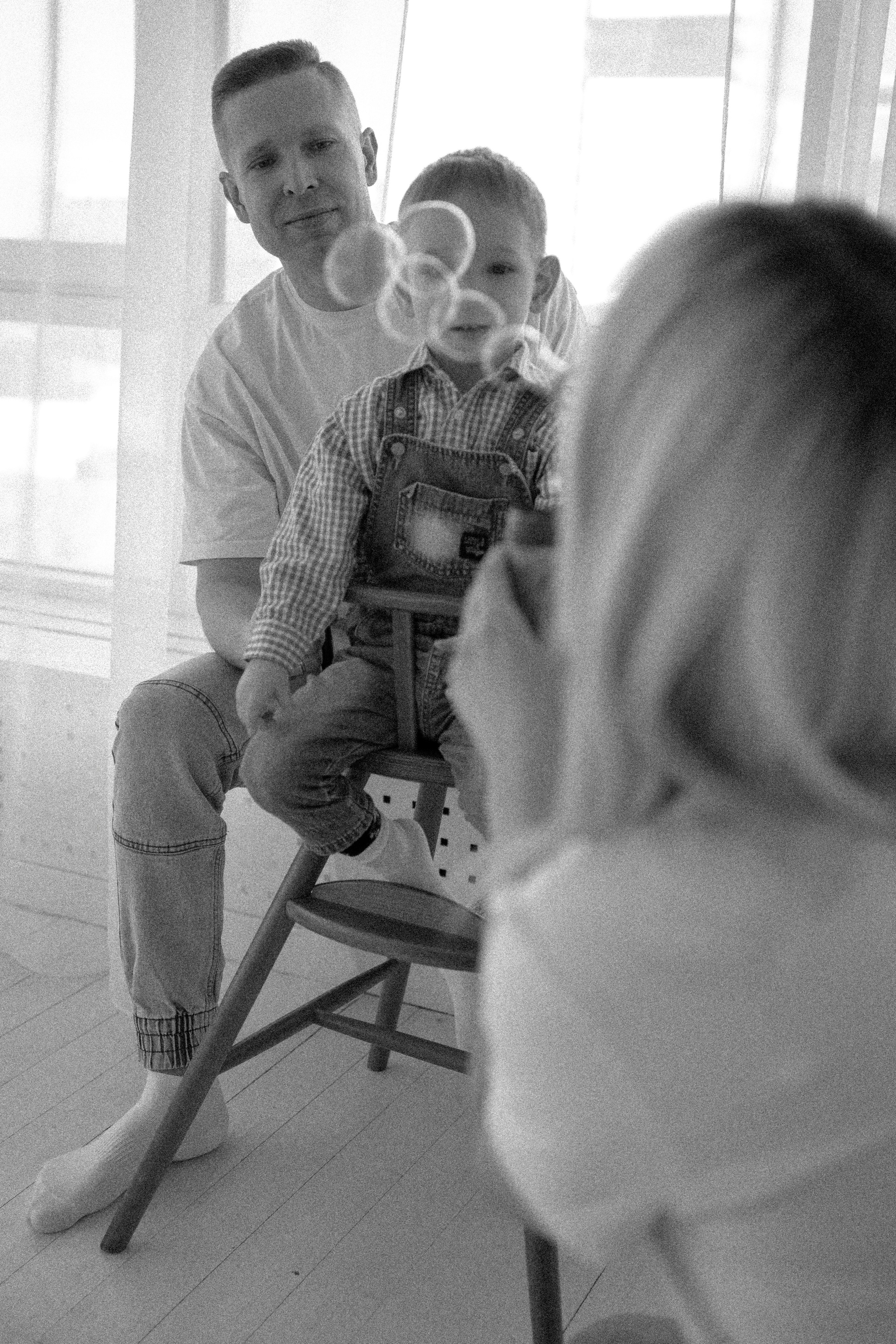 Семейная съемка в студии