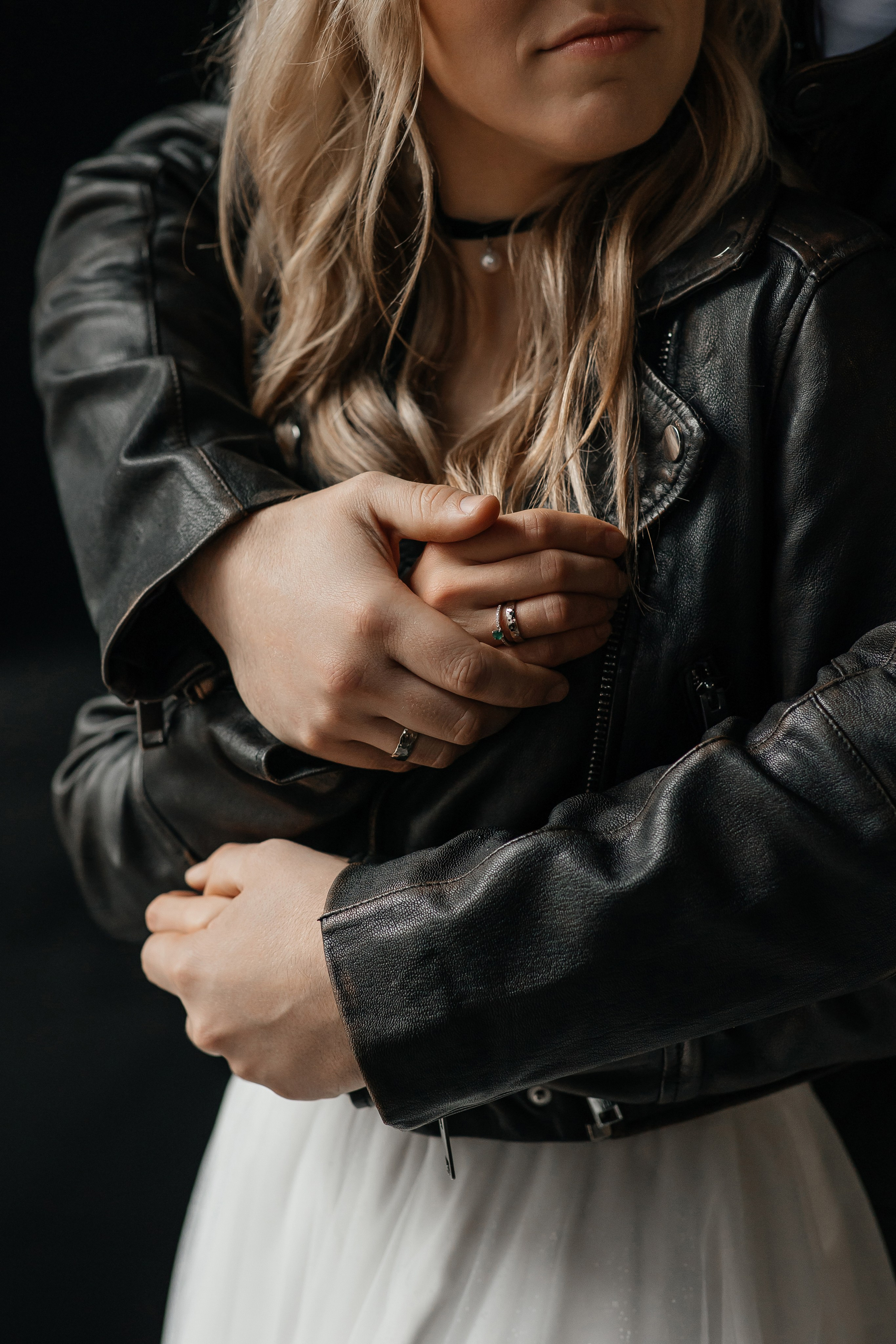 Свадебная прогулка в Москве в рок стиле