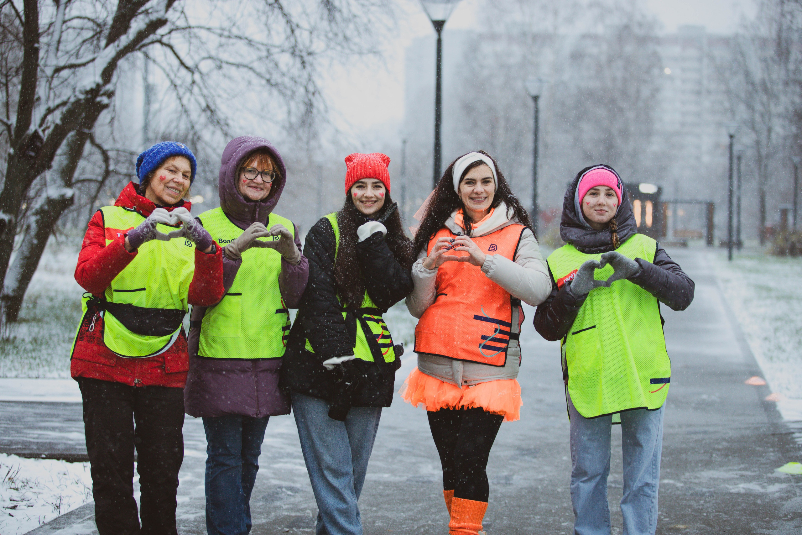Снежные 5 Верст Бабушкинская. Александра Мельниченко/ Бегающий фотограф