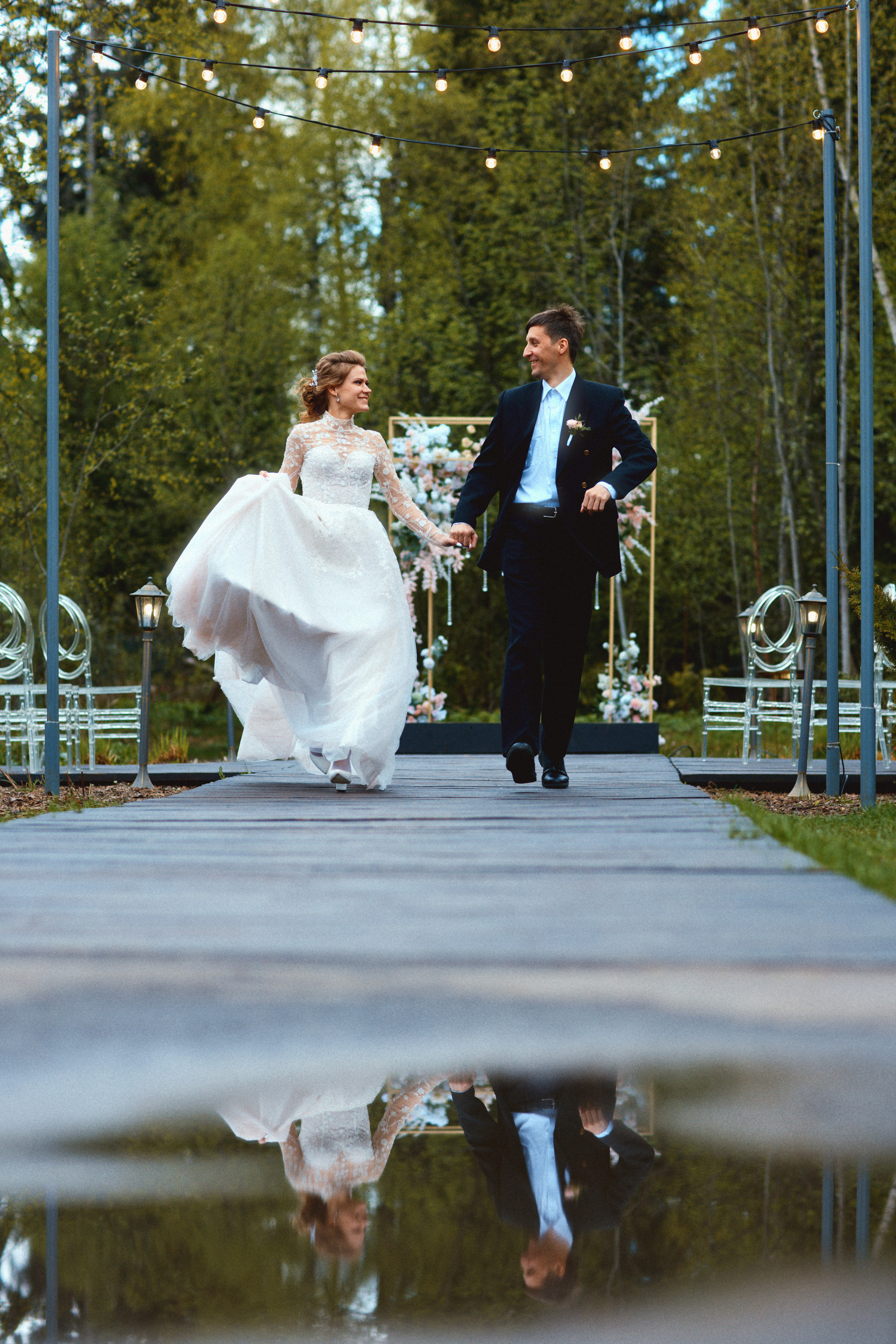 День свадьбы Олега и Аллы. Дом у леса. Свадебный фотограф в Москве Никифоров-Гордеев Константин