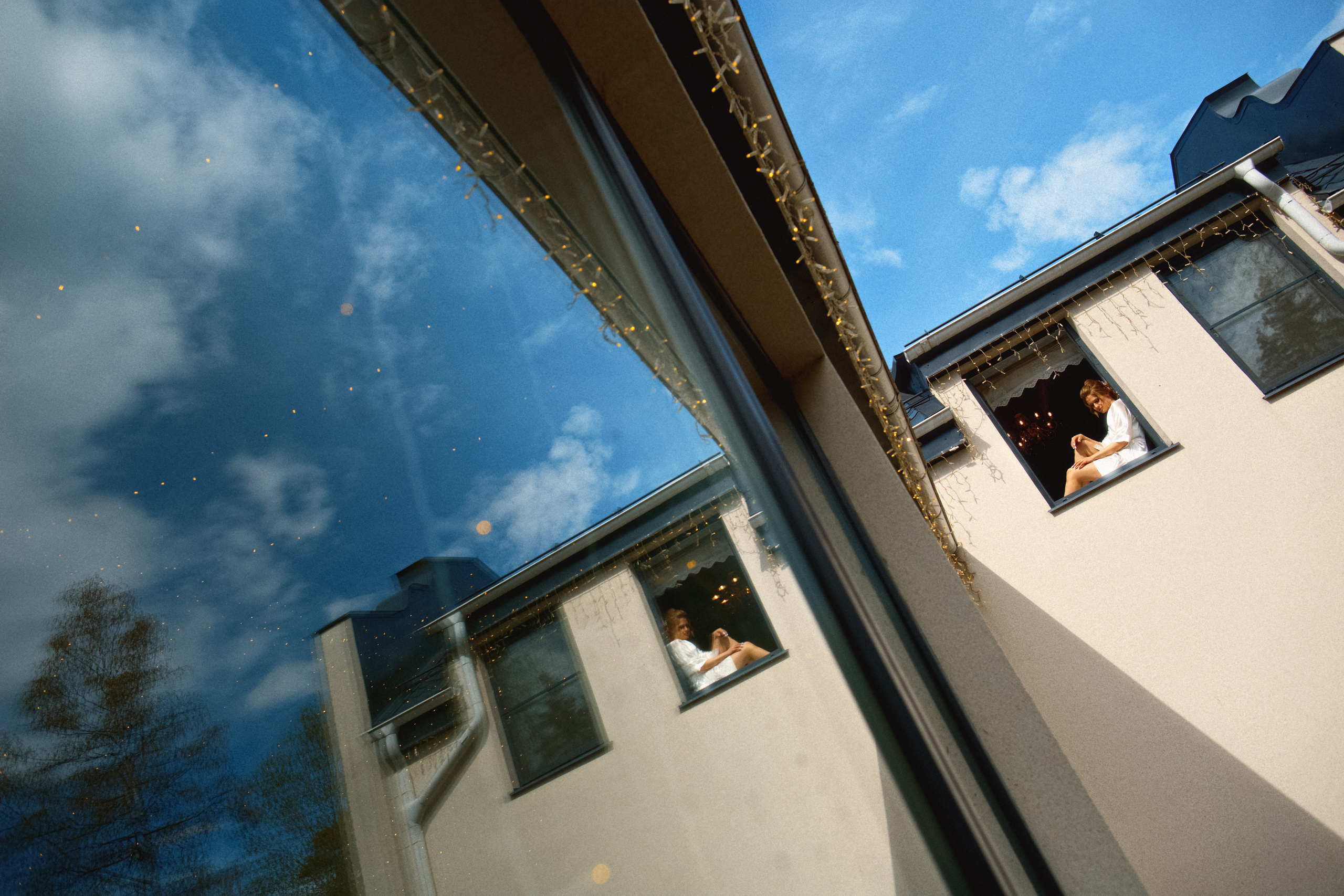 День свадьбы Олега и Аллы. Дом у леса. Свадебный фотограф в Москве Никифоров-Гордеев Константин