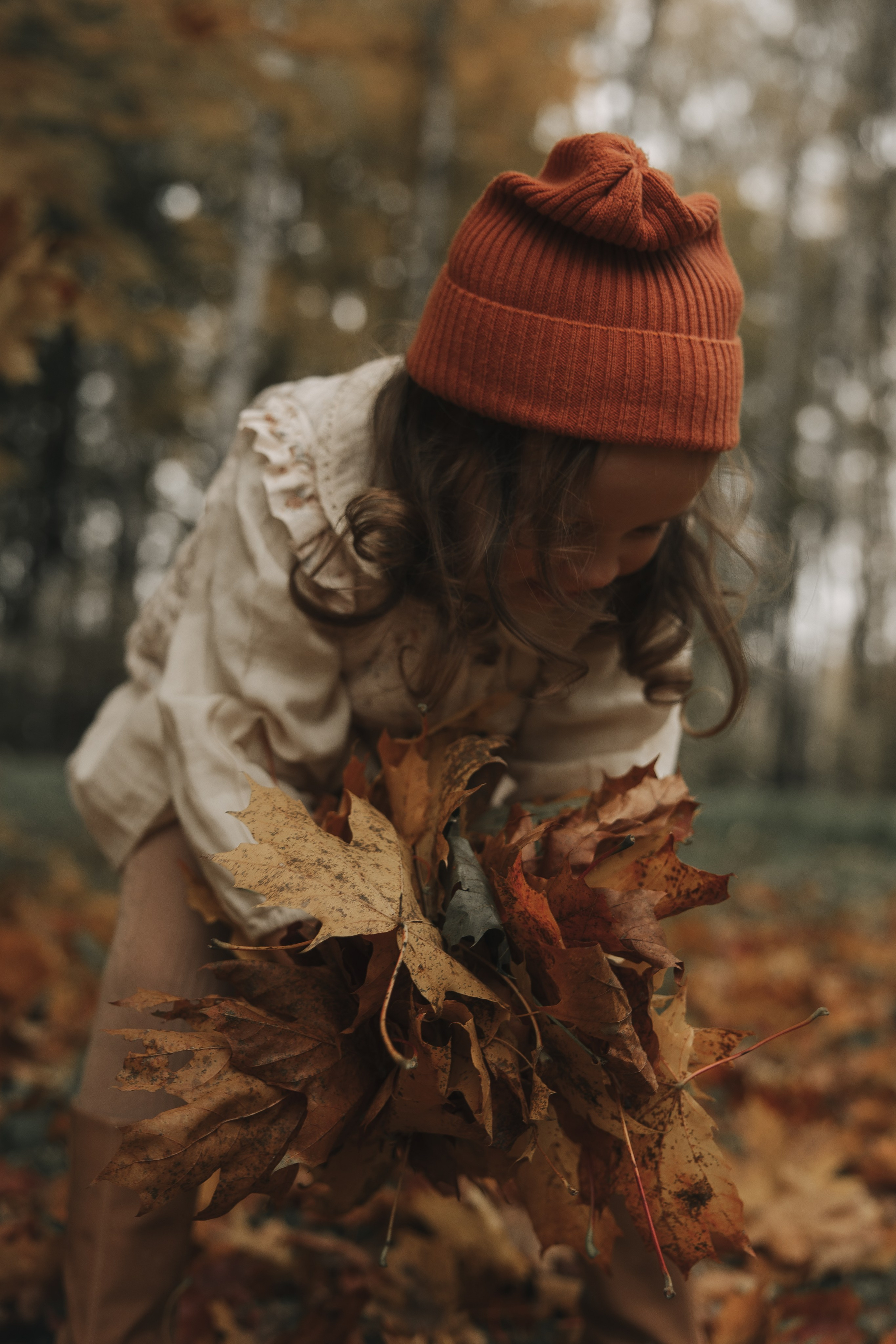 Листопад и дети. Семейный фотограф в городе Тула Любовь Сабирова