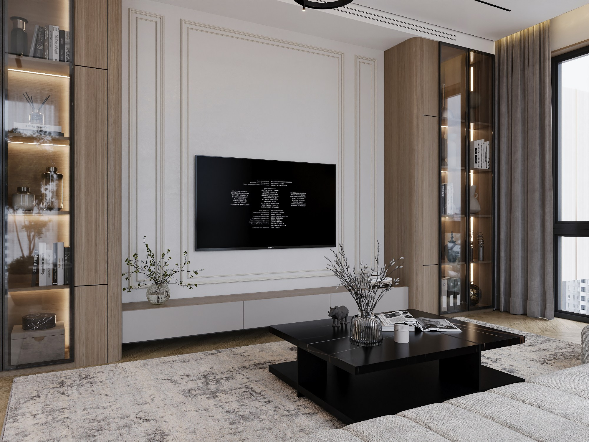ЖК «RiverSide», 145 м². Room Design Studio