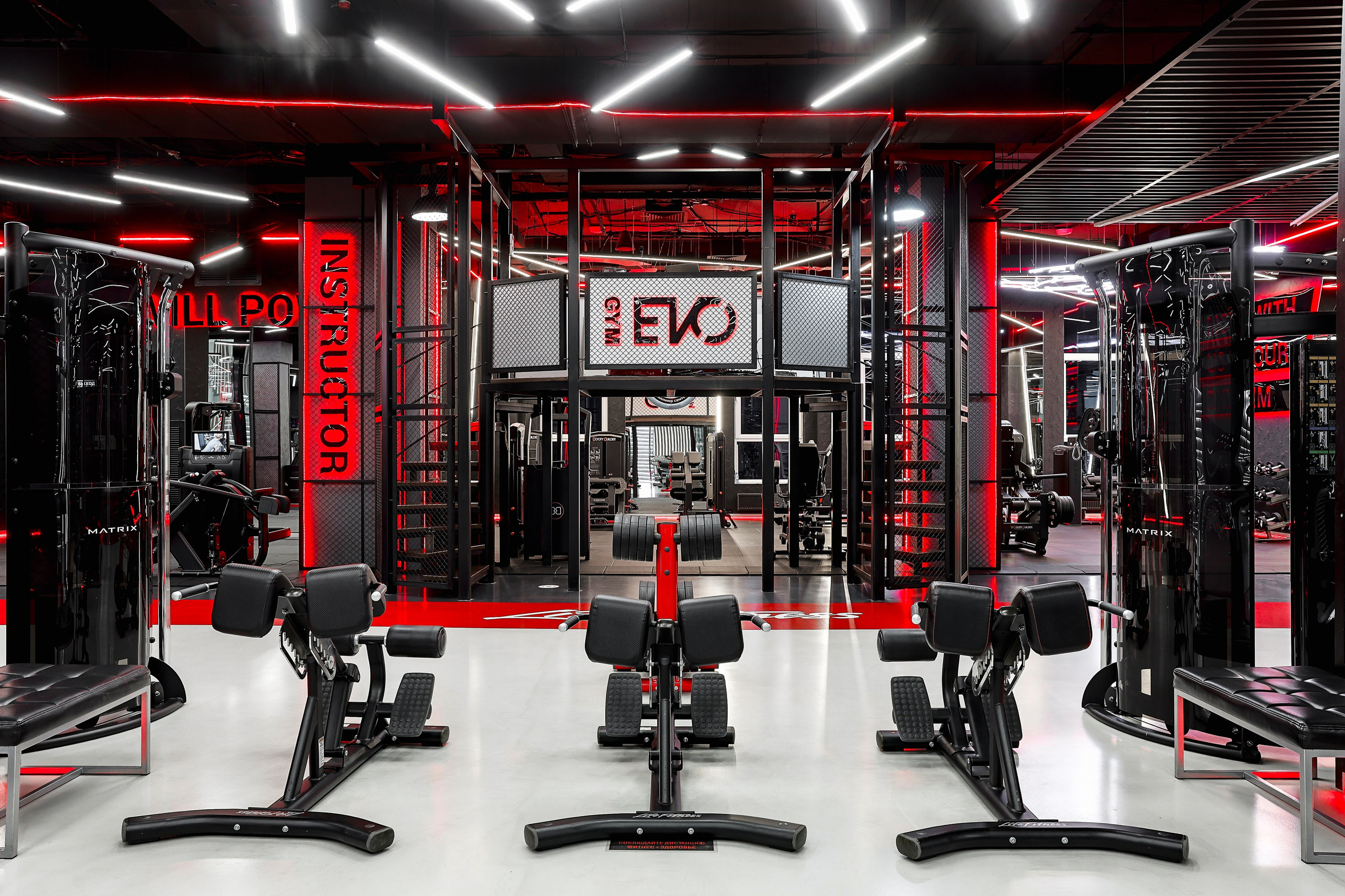 EVO GYM. Фотограф Ставрополь Петр Голубенко