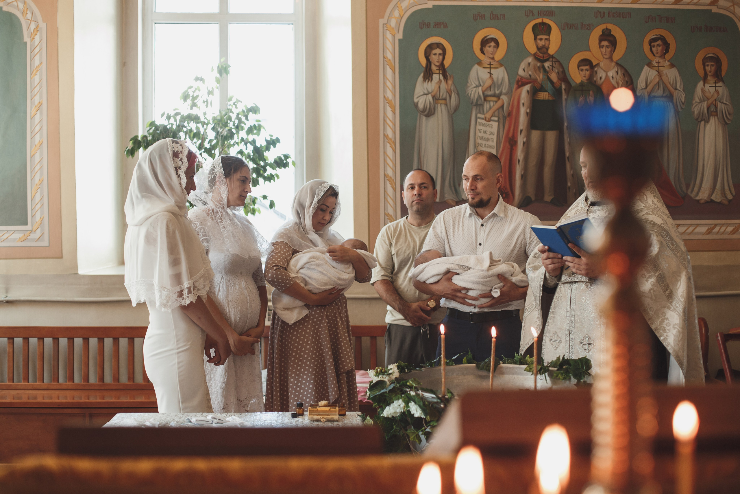 Фотосъёмка таинства крещения в Белгороде. Свадебный и контент фотограф в Белгороде Ярослав Гаврилейченко