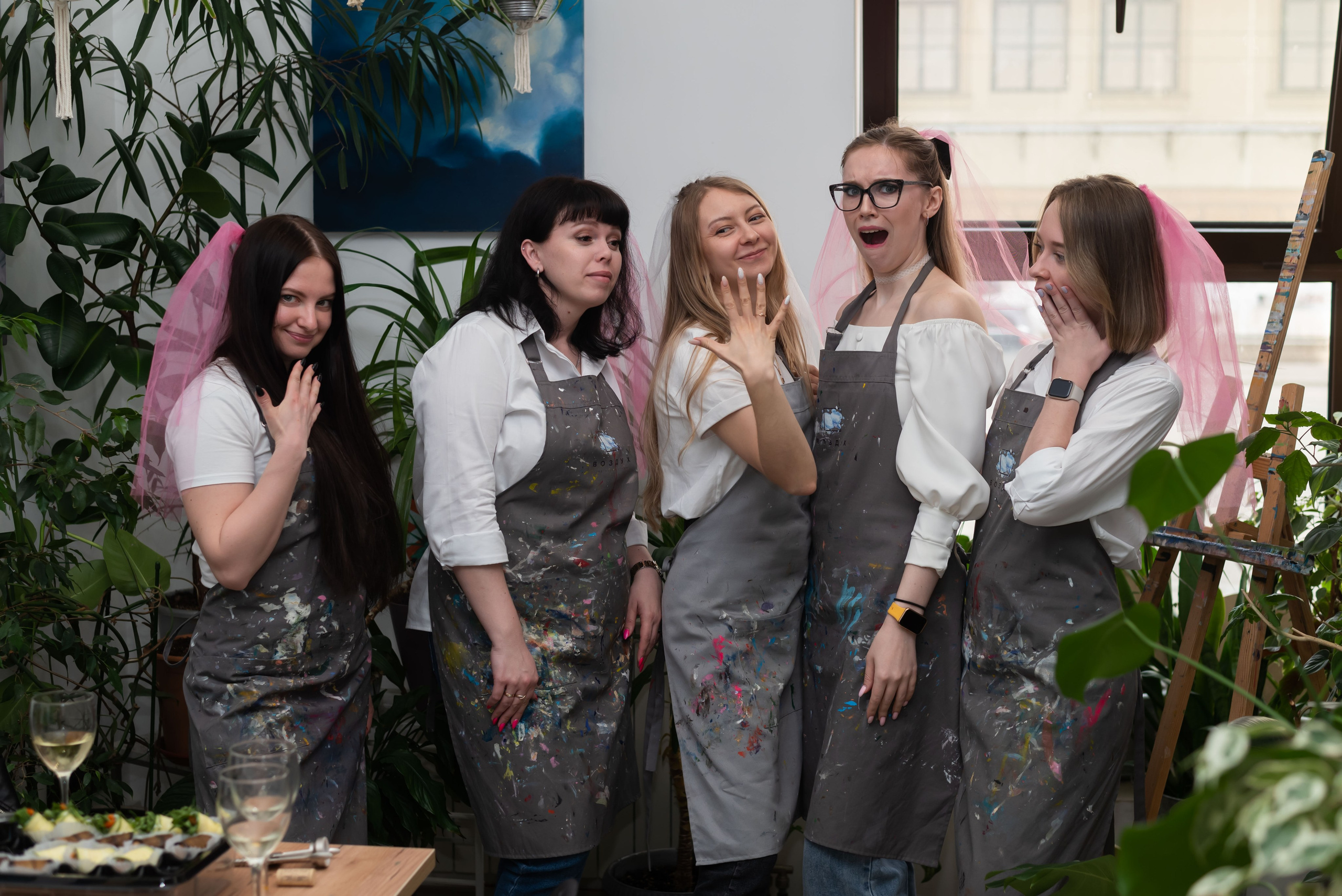 Красочный девичник. Event photographer from Moscow