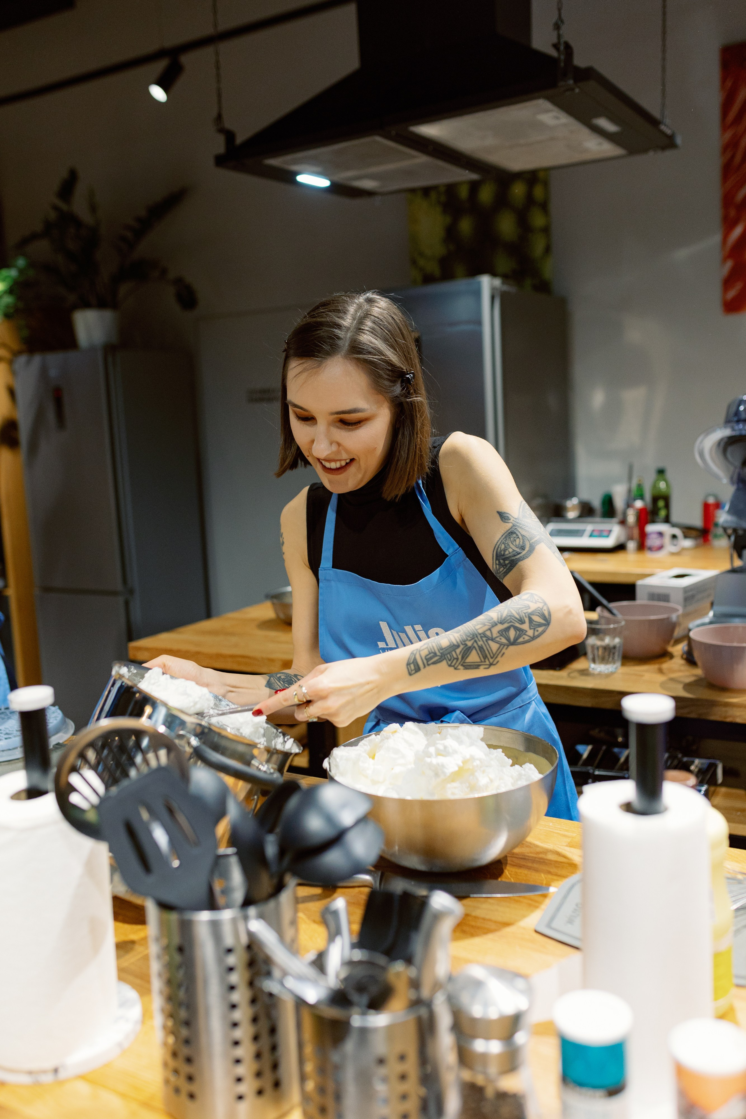 Профессиональная фотосъемка кулинарного мастер-класса. Свадебный фотограф в Москве Мария Крош