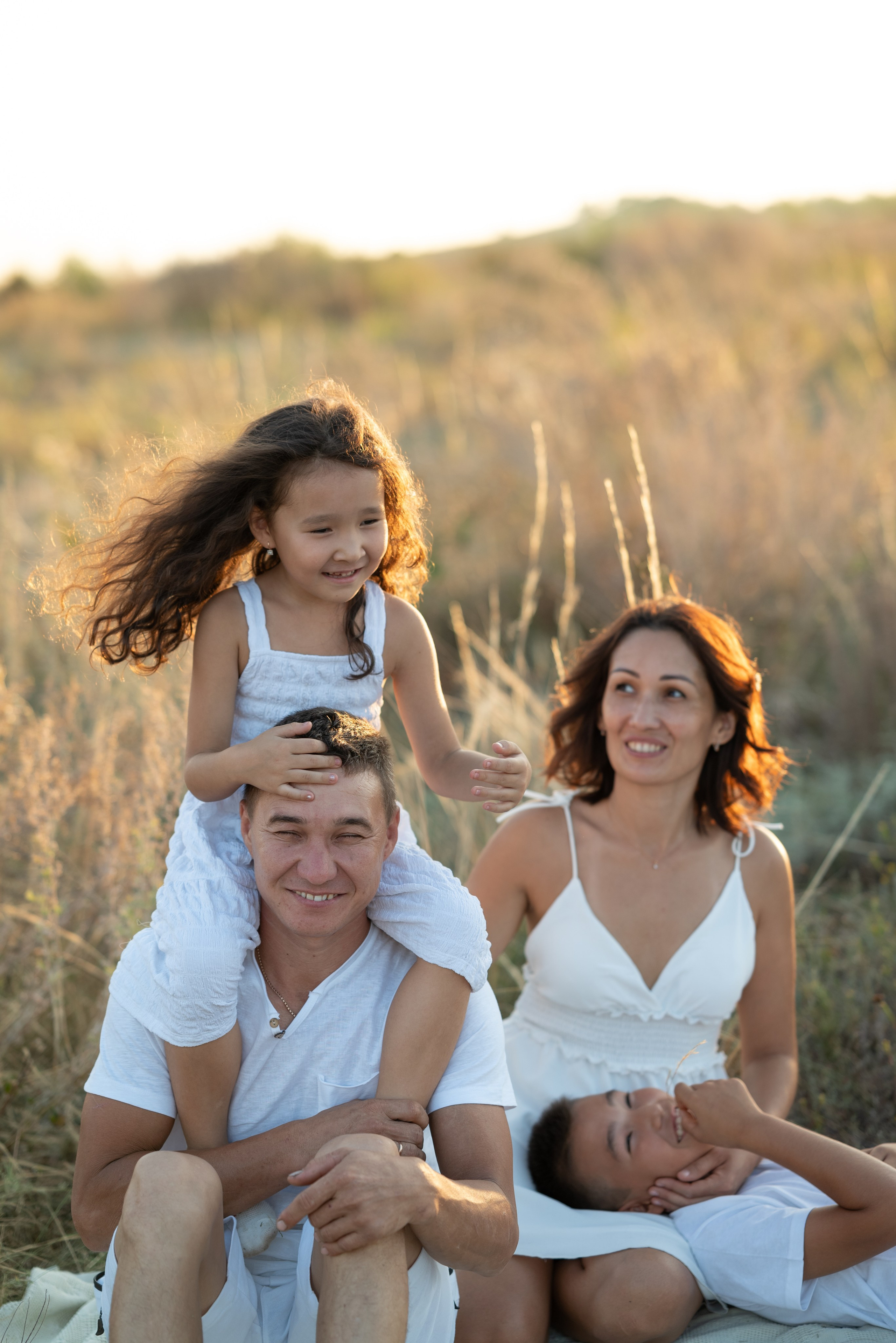 Семья Джаманкуловых. Семейный, женский и детский фотограф в Саратове Айгуль Дюсенбаева