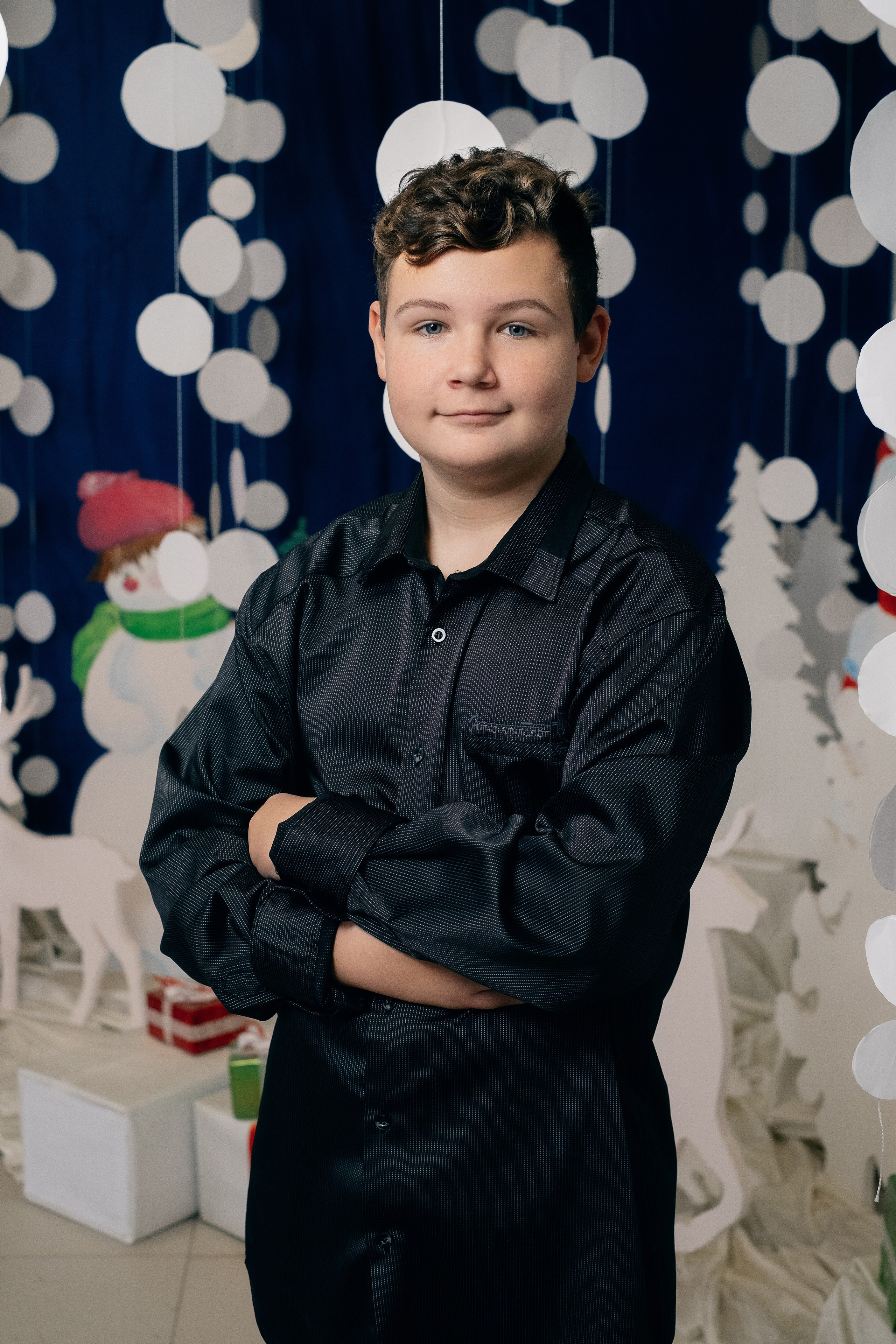 Новогодняя Фотосессия МАОУ СОШ№ 15 8 «Г». Свадебный и репортажной фотограф Денис Ожигин в Краснодаре и Краснодарском крае