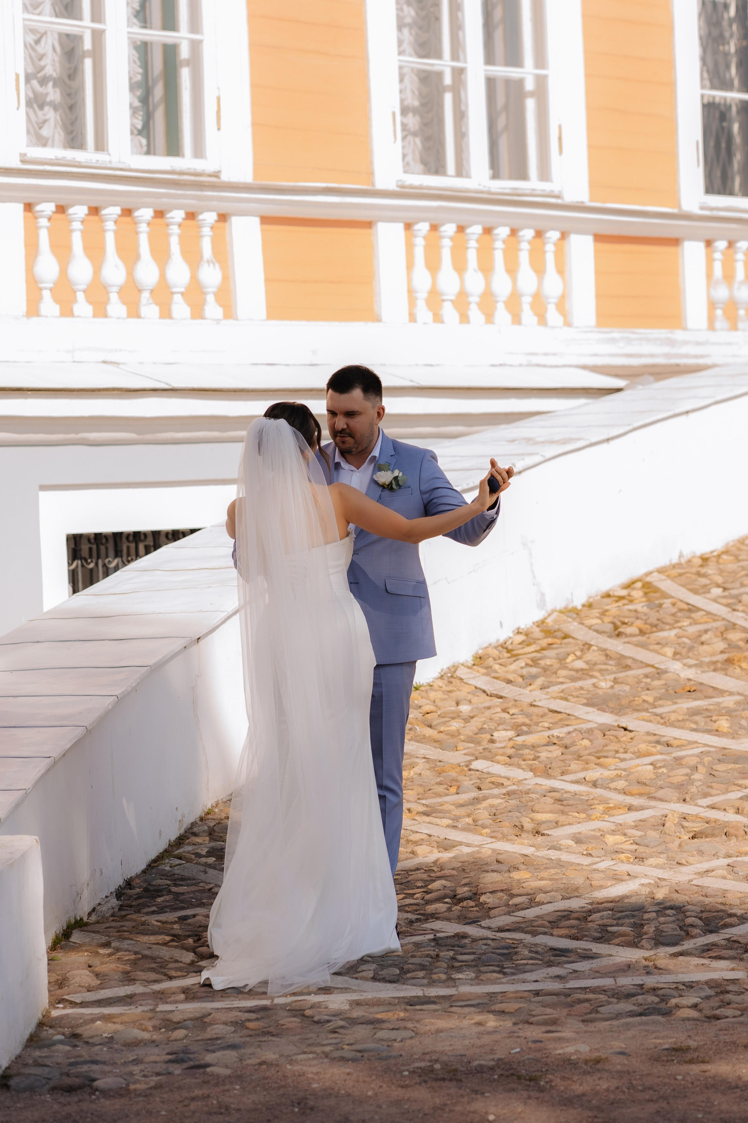 Свадебная фотосессия в Москве, парк Кусково. Свадебный фотограф в Москве Анна Полушина