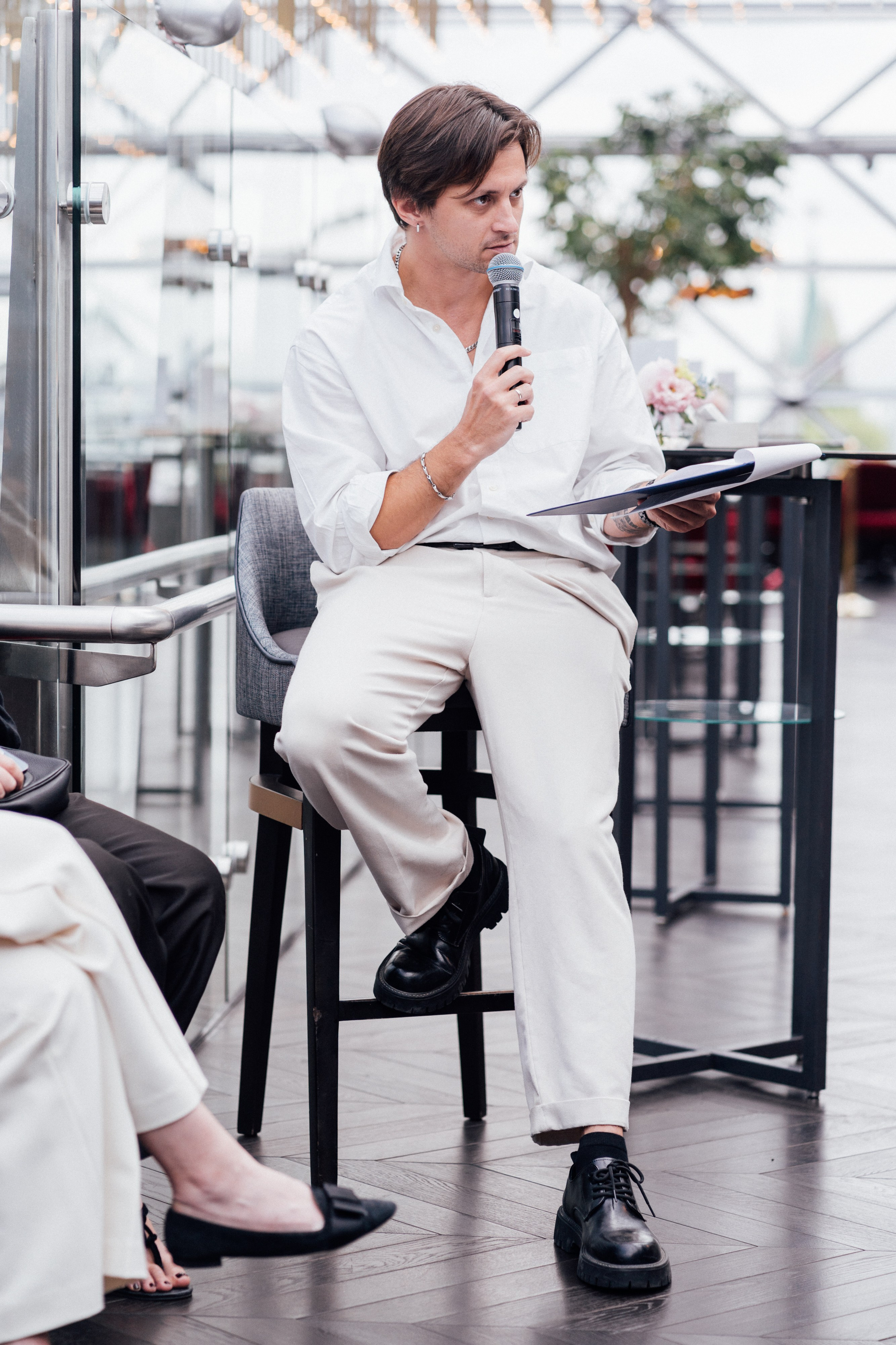 3Z — Пресс-конференция в центре Москвы